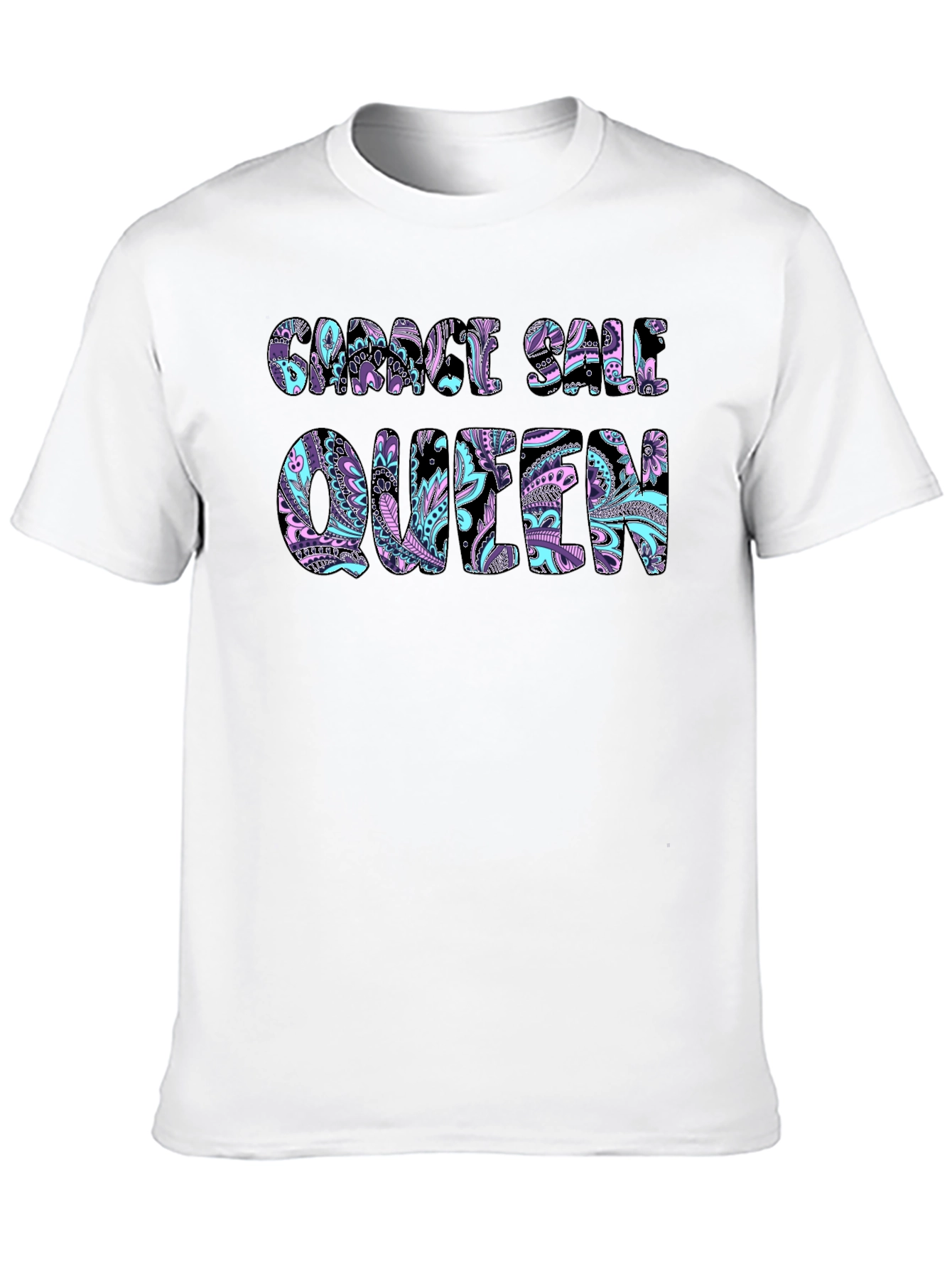 Garage Sale Queen Graphic T-Shirt - 10