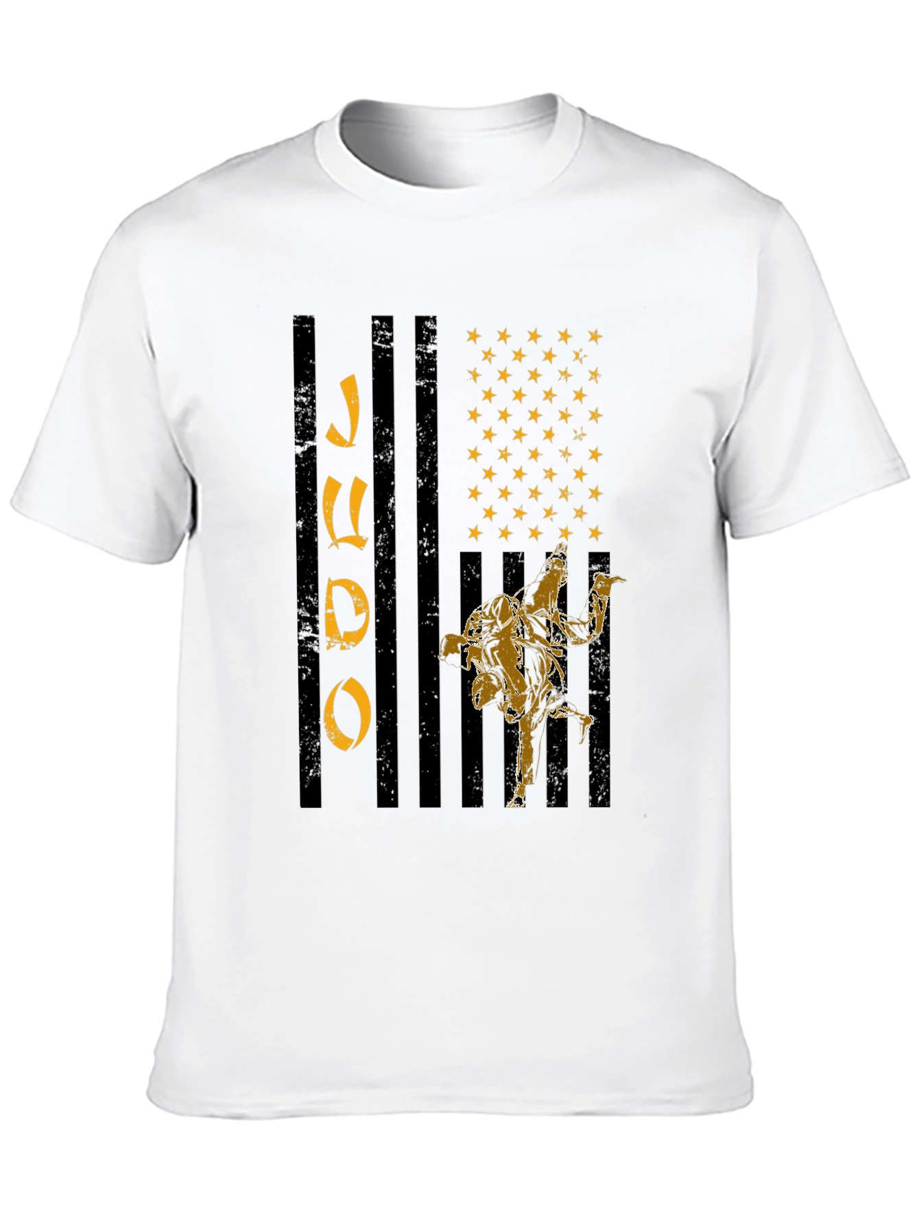 Judo USA Flag Graphic T-Shirt - 10