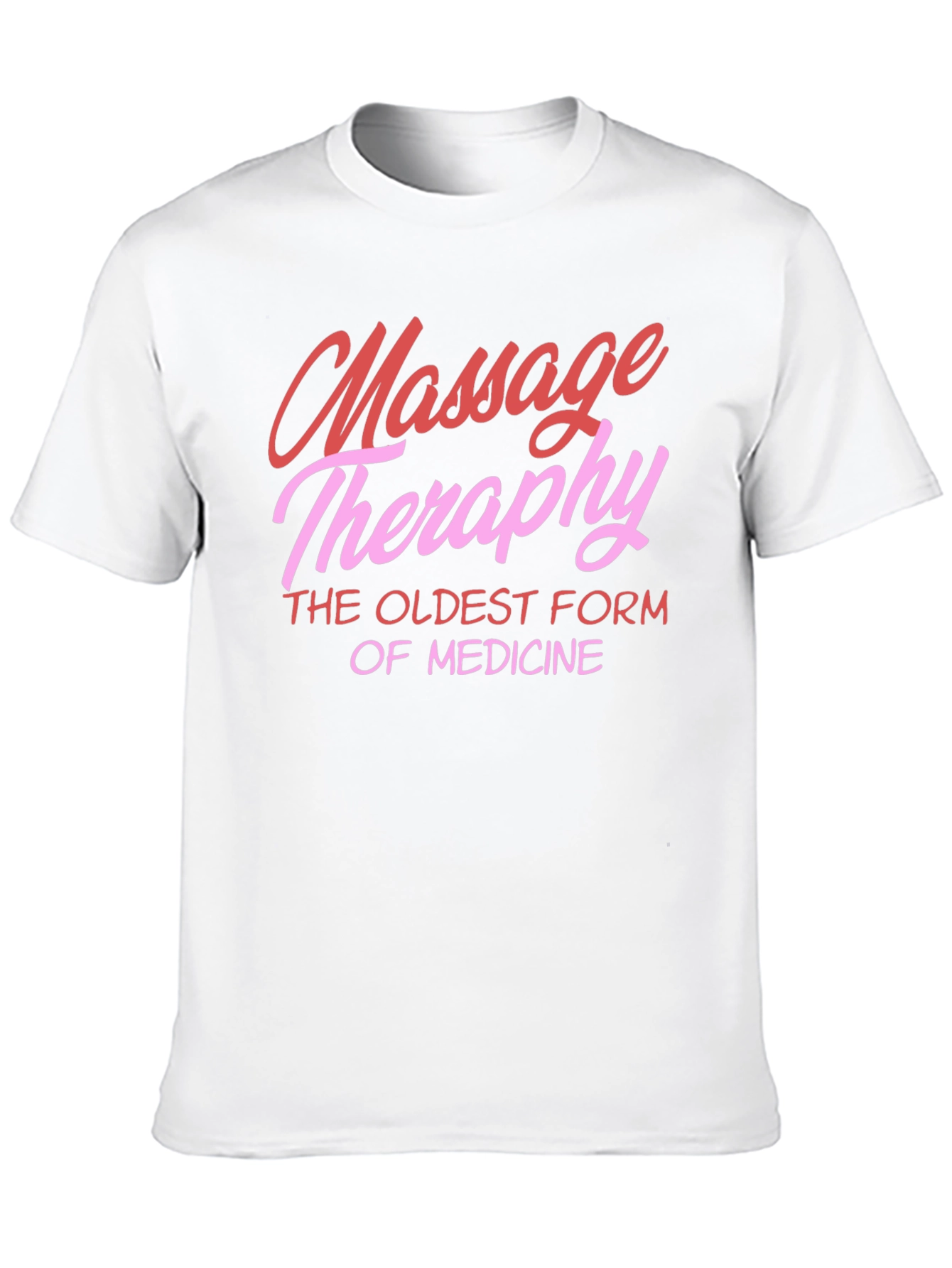 Black Massage Therapy T-Shirt - Oldest Form of Medicine view 10