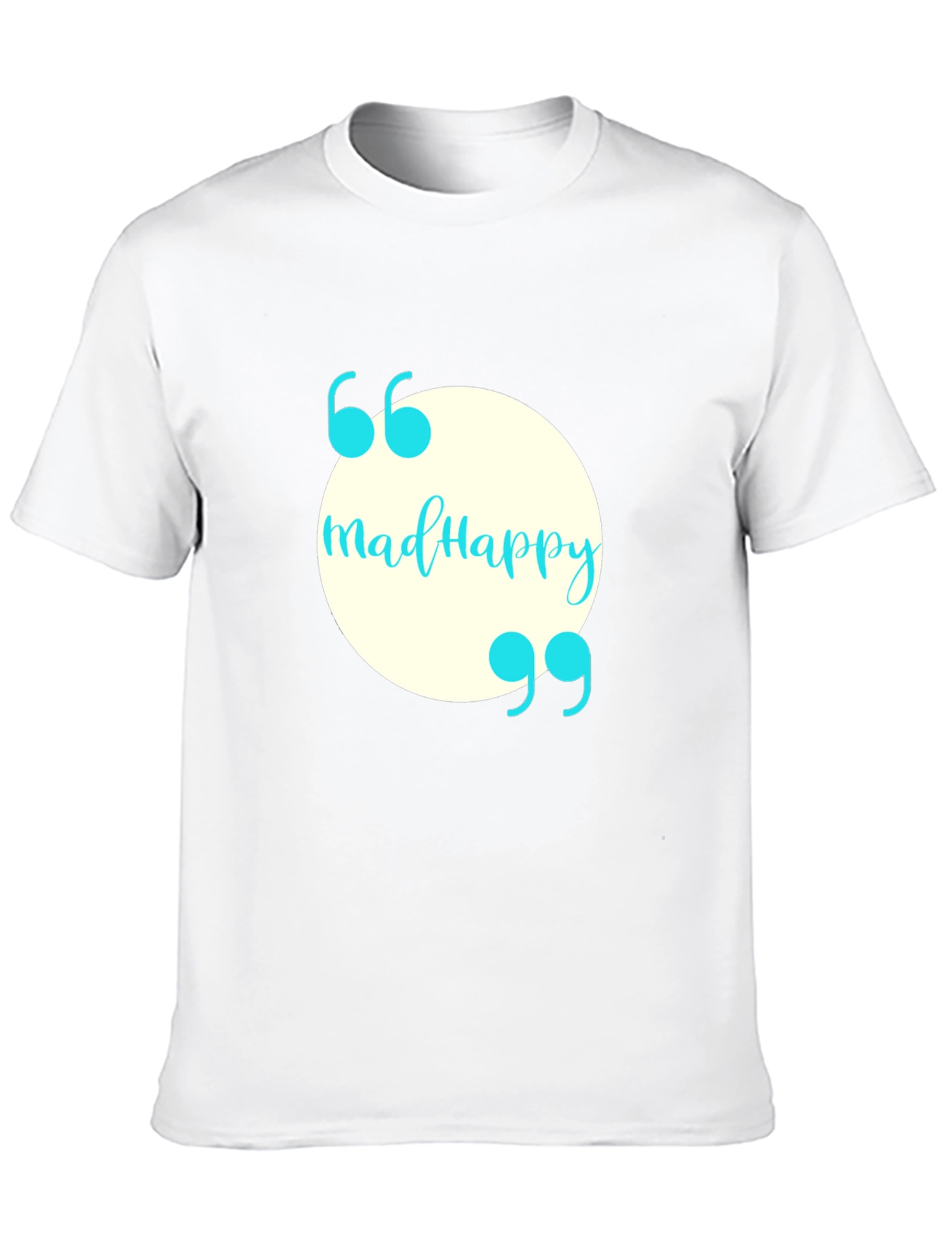 Black Mad Happy Graphic T-Shirt - Black view 10