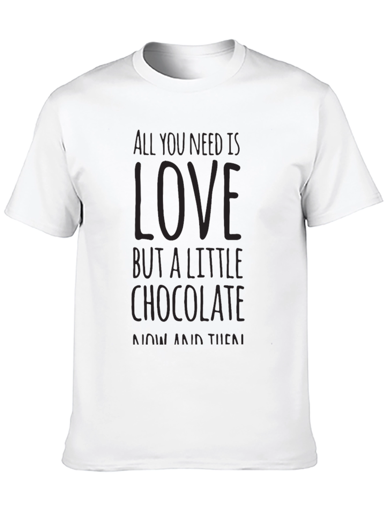 Black Love & Chocolate Graphic T-Shirt - Black view 10