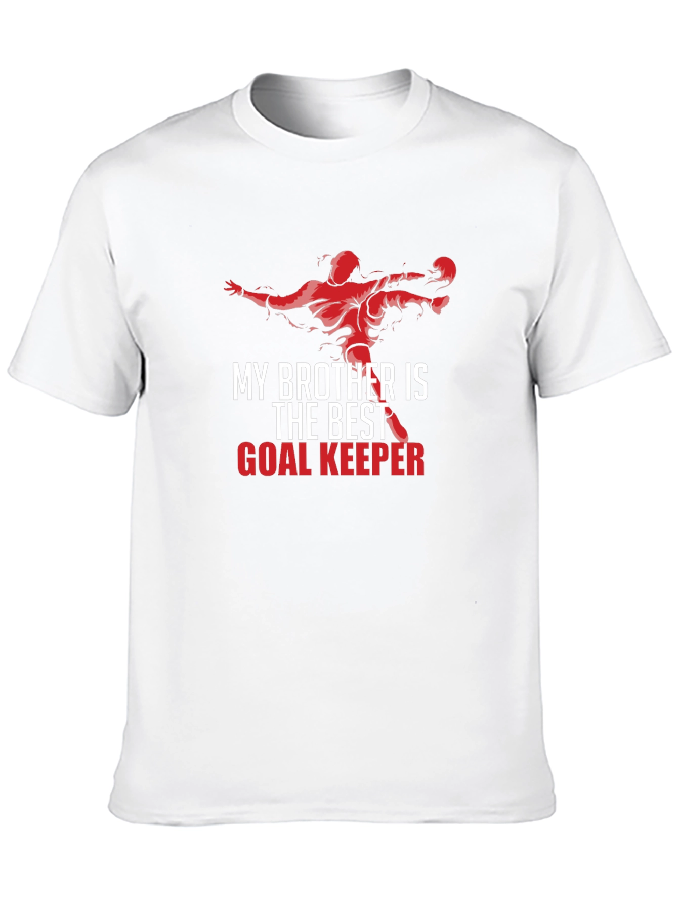 Black Best Goalkeeper Brother T-Shirt view 10