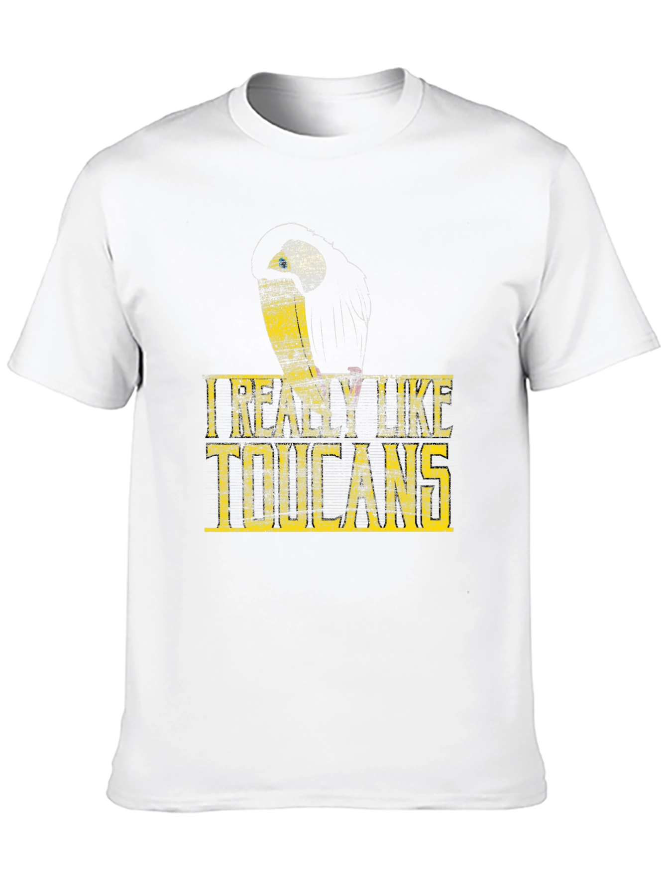 Black I Really Like Toucans Graphic T-Shirt view 10