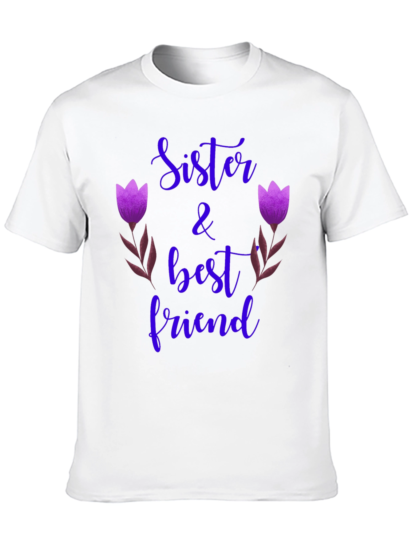 Black Sister & Best Friend Graphic Tee view 10