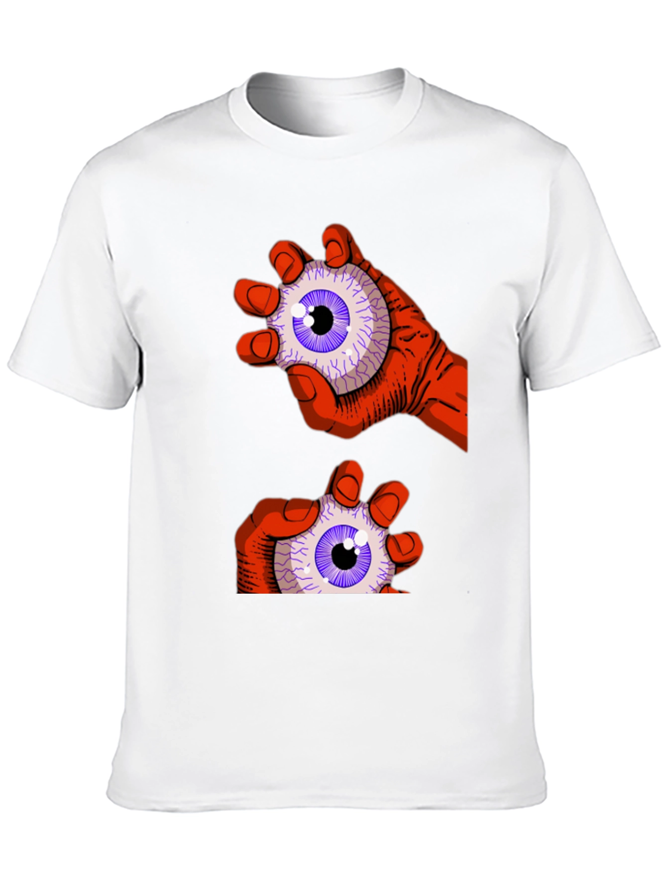 Black Eyeball Grab Graphic Tee - Black view 10