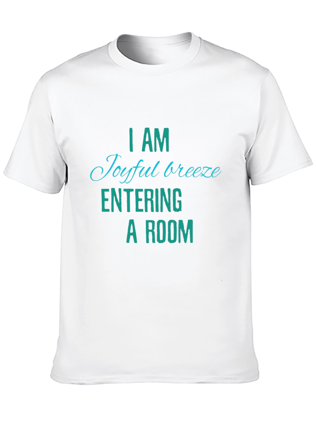 Black Joyful Breeze Tee - Black Novelty T-Shirt view 10