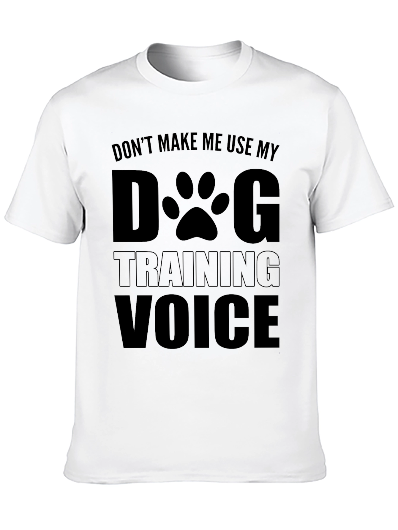 Black Dog Training Voice Graphic Tee - Black view 10