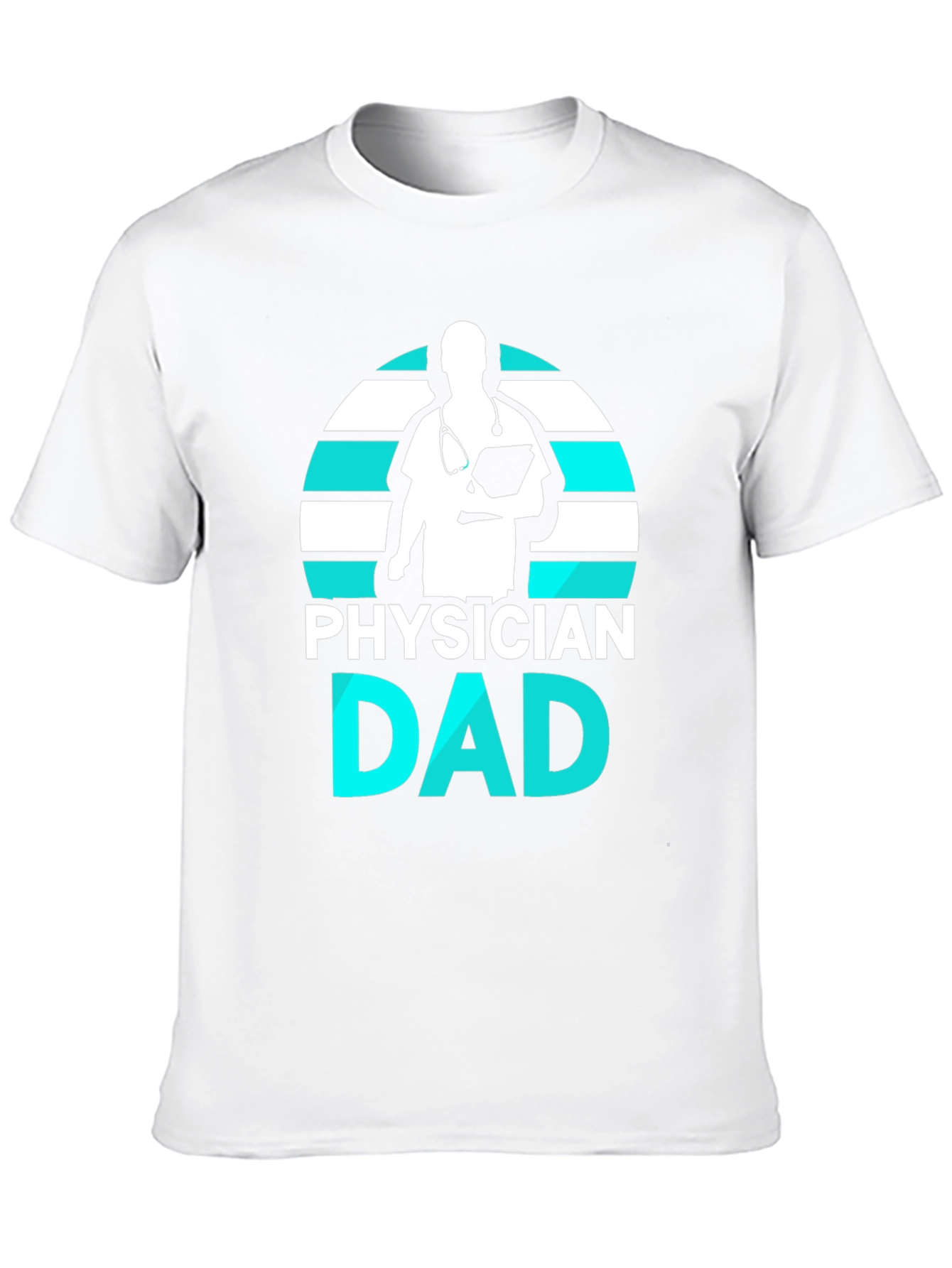 Black Physician Dad Graphic Tee view 10