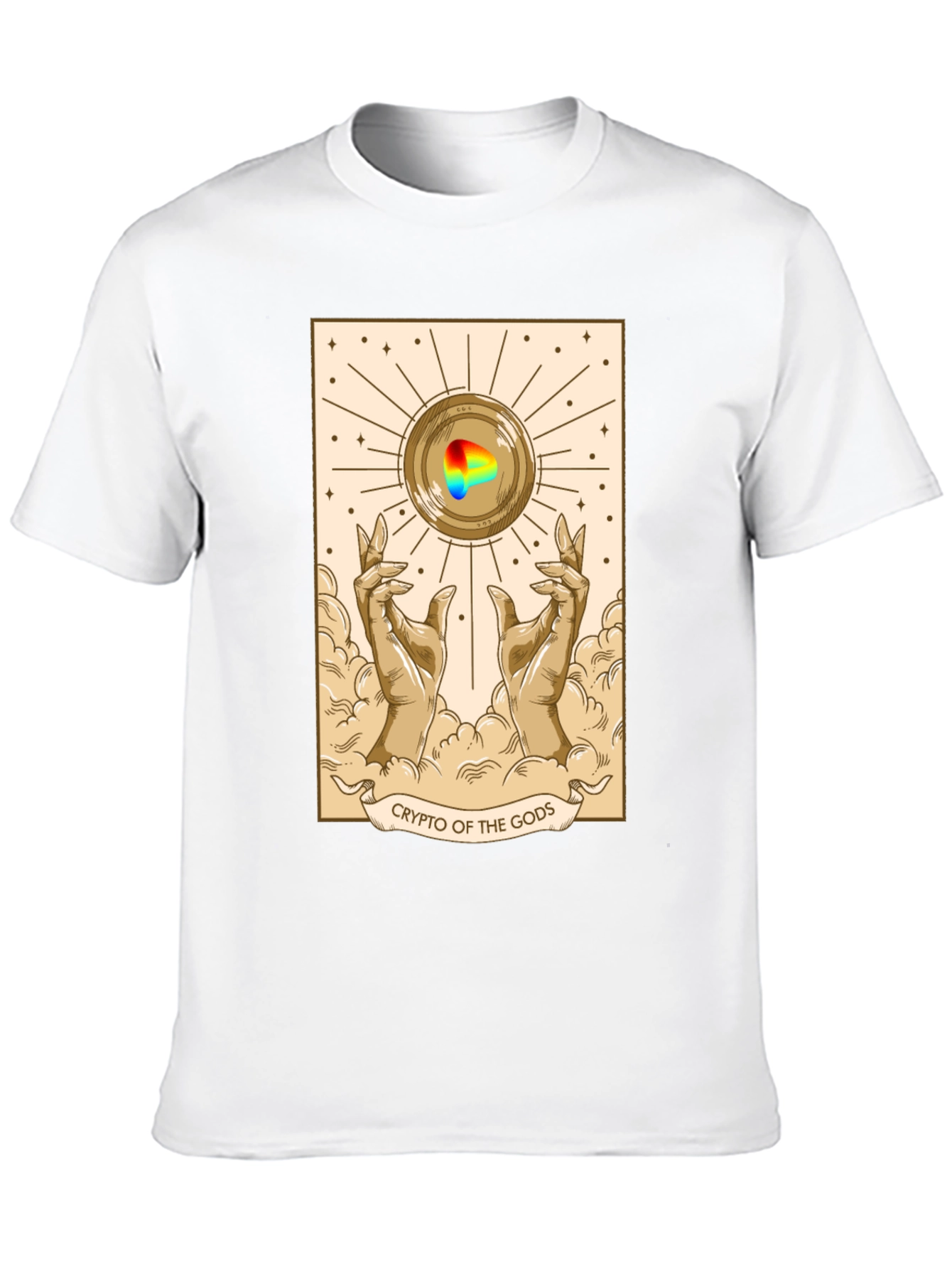 Black Crypto of the Gods T-Shirt - Unique Graphic Tee view 10