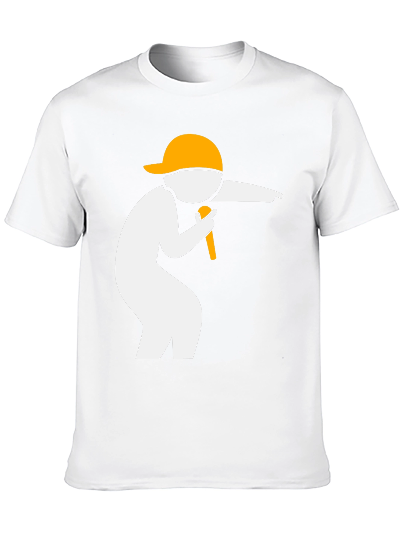 Black Mic Drop Graphic Tee - Black Cotton T-Shirt view 10