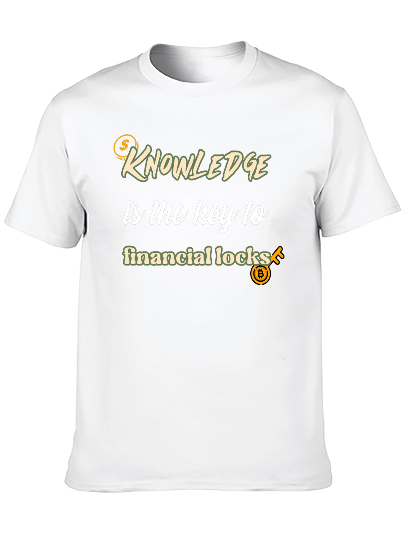 Black Knowledge is Key T-Shirt - Financial Success view 10