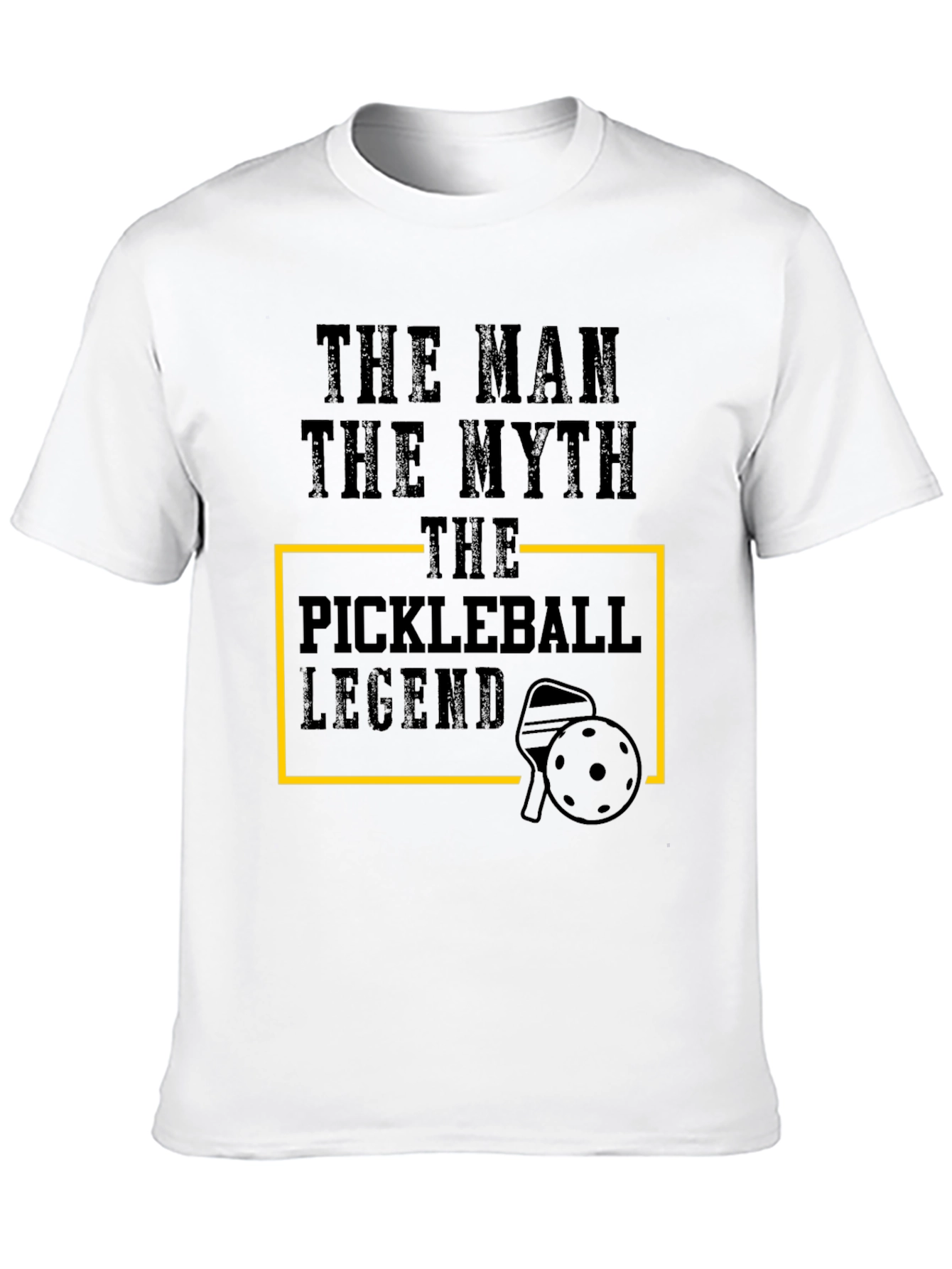 Black The Pickleball Legend Tee - Man, Myth, Legend! view 10