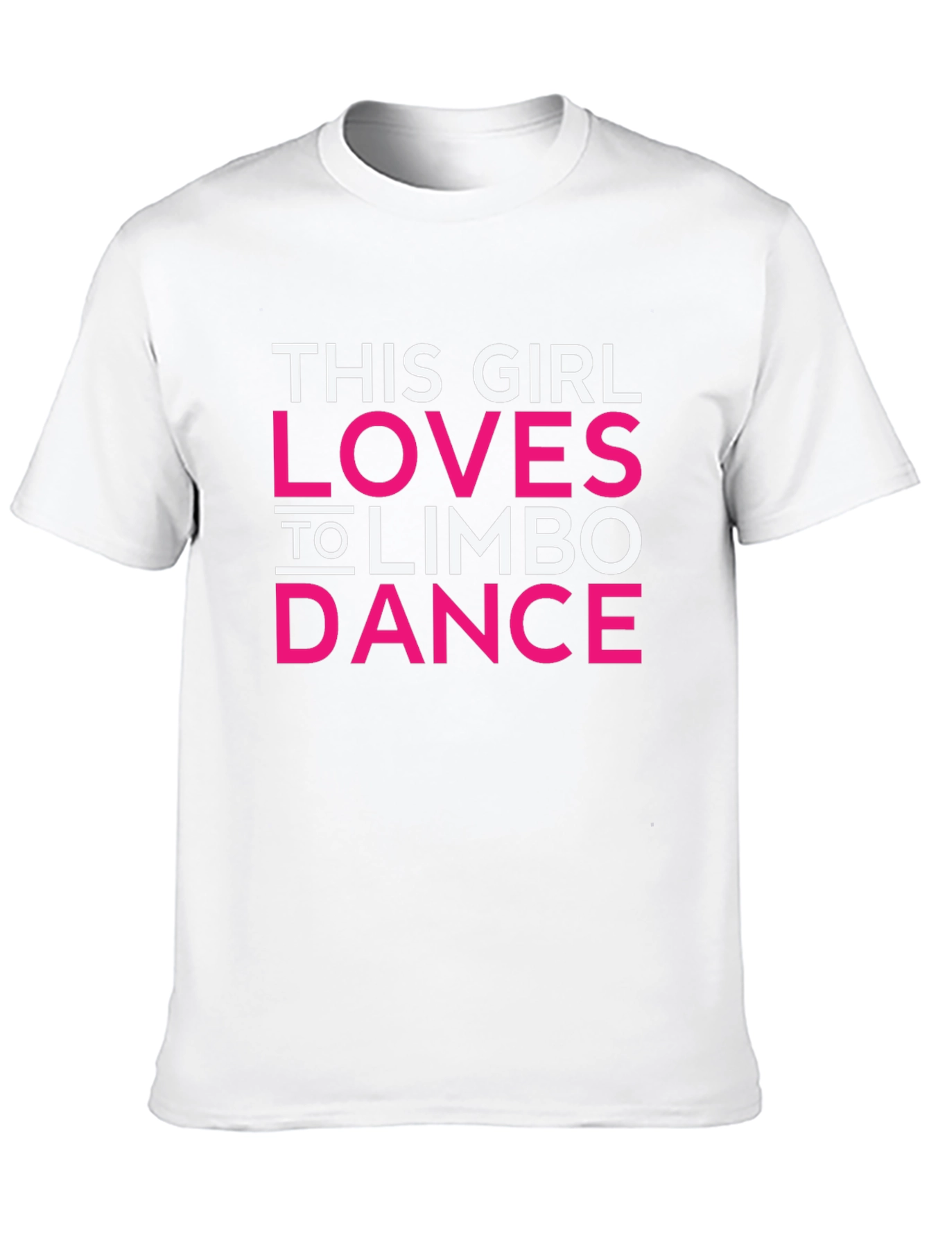 Black This Girl Loves Limbo Dance Black T-Shirt view 10