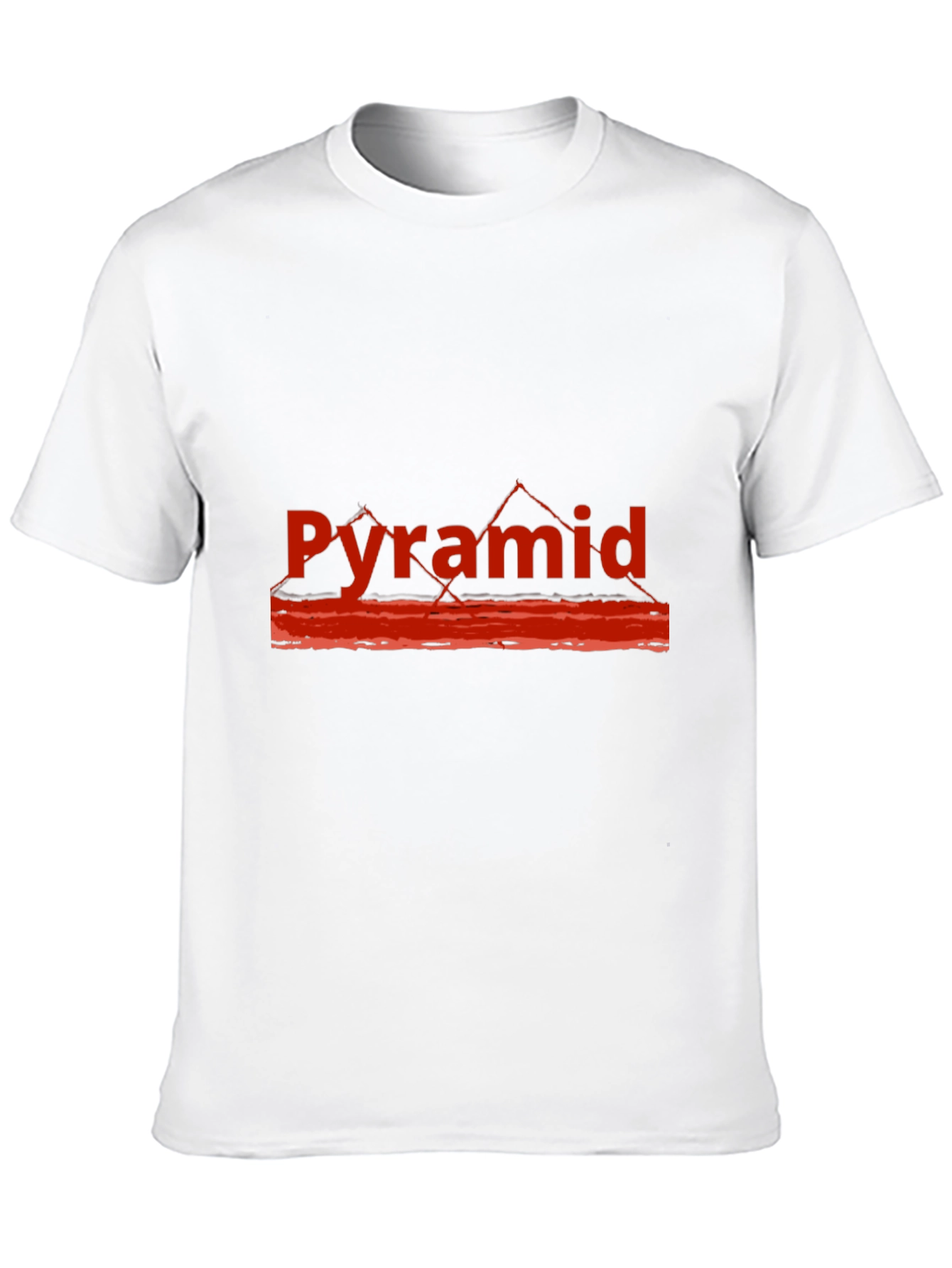 Black Pyramid Graphic Tee - Men's Black T-Shirt view 10
