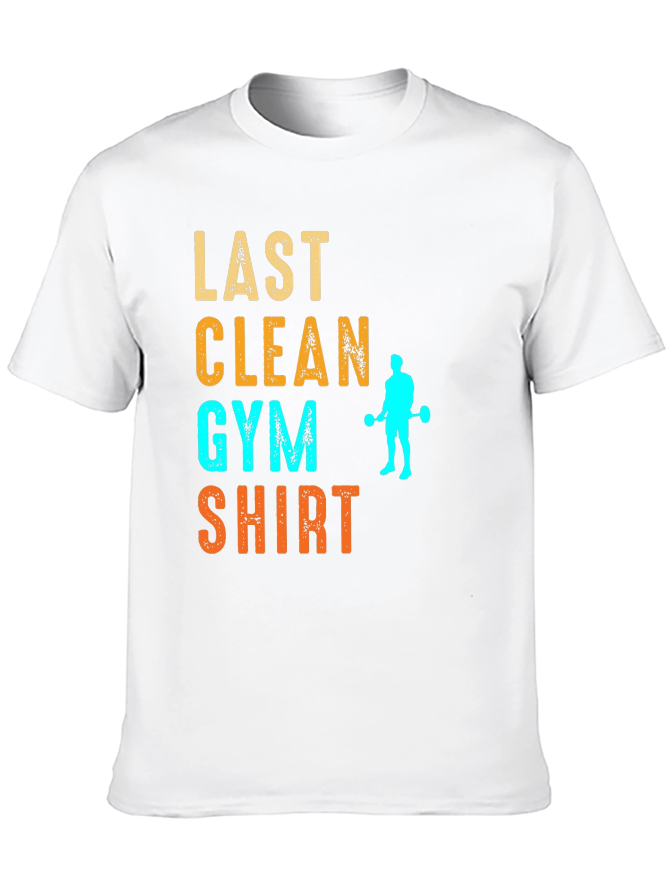 Black Last Clean Gym Shirt Funny Workout Tee view 10