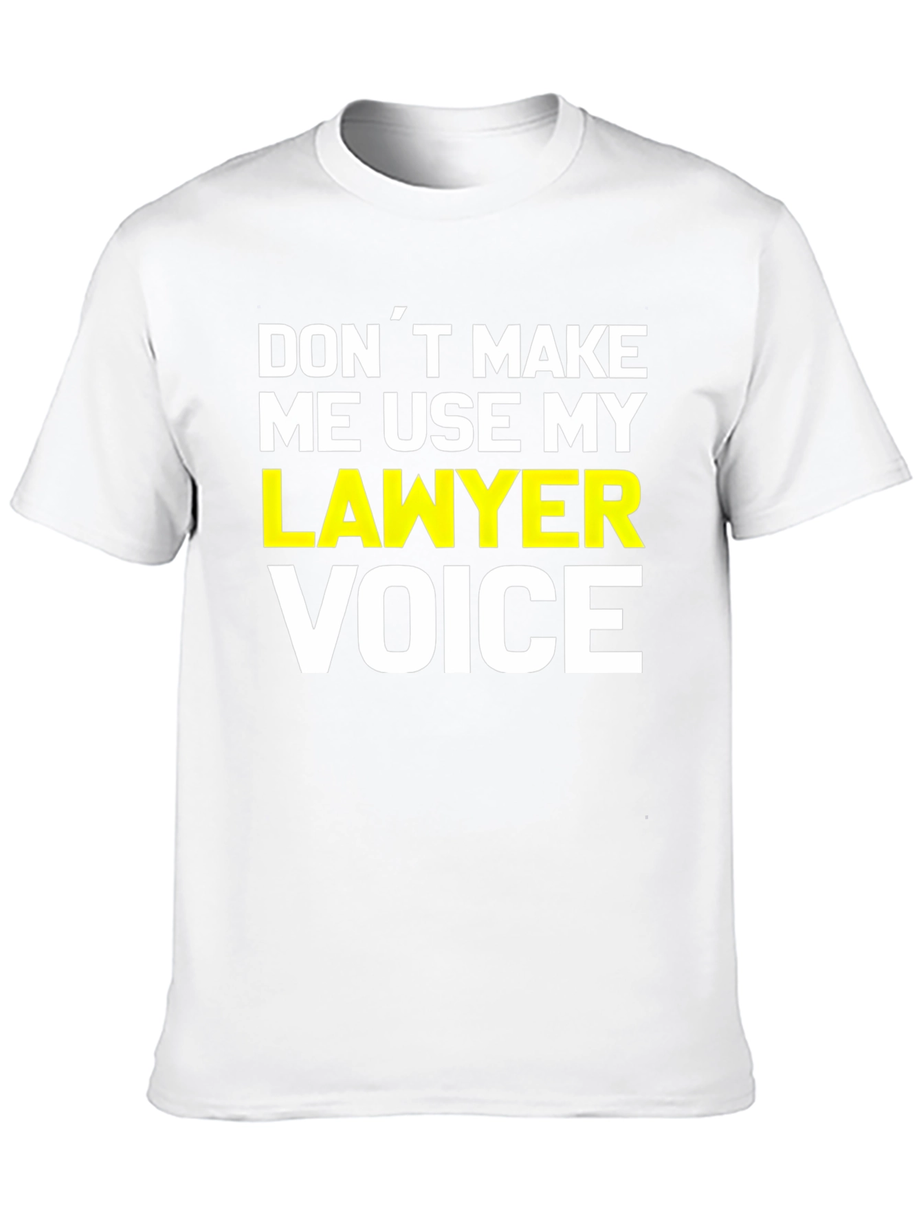 Black Lawyer Voice Graphic Novelty T-Shirt view 10