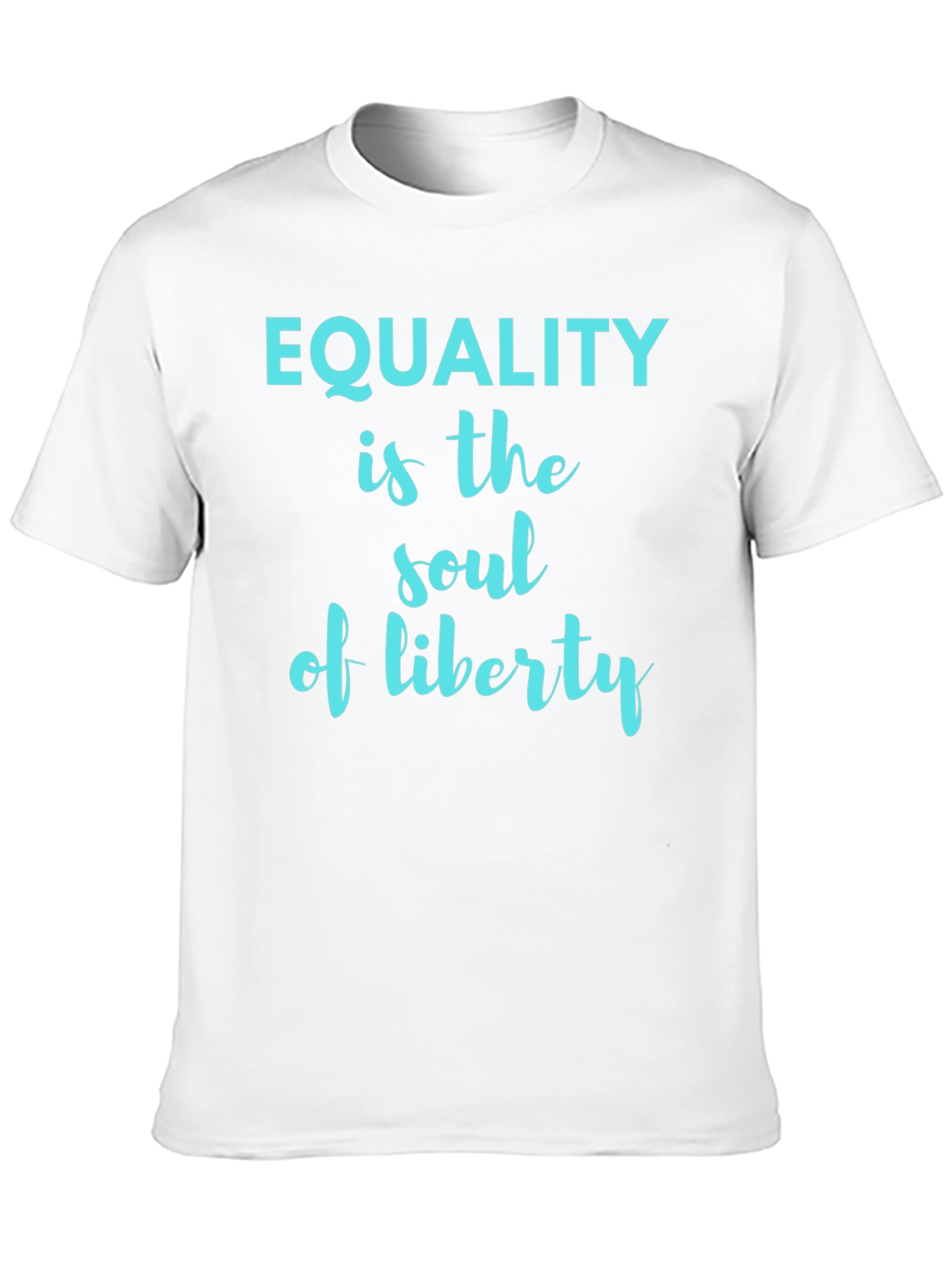 Black Equality is the Soul of Liberty Graphic Tee view 10