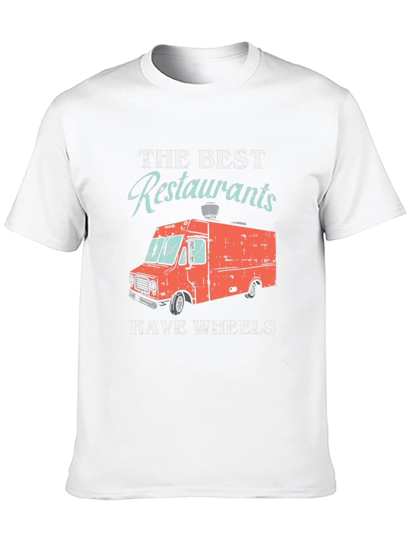Black The Best Restaurants Have Wheels T-Shirt view 10