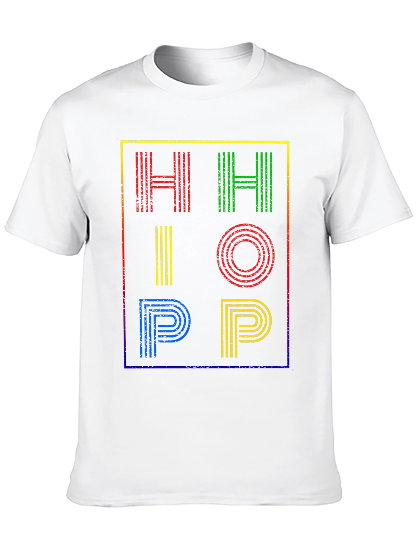 Black Retro Hip Hop T-Shirt view 10
