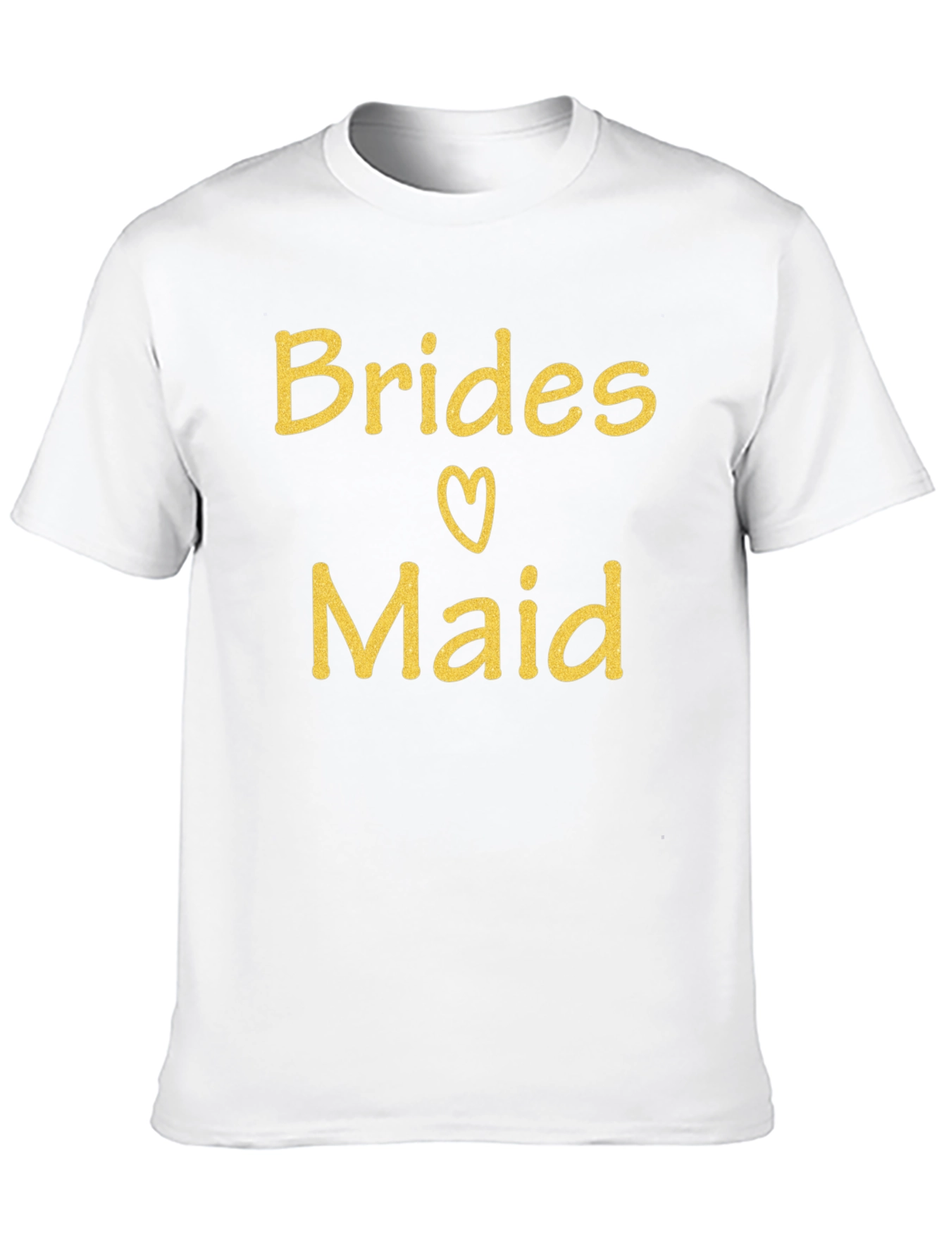Black Bridesmaid Crew T-Shirt, Bridal Party Apparel view 10