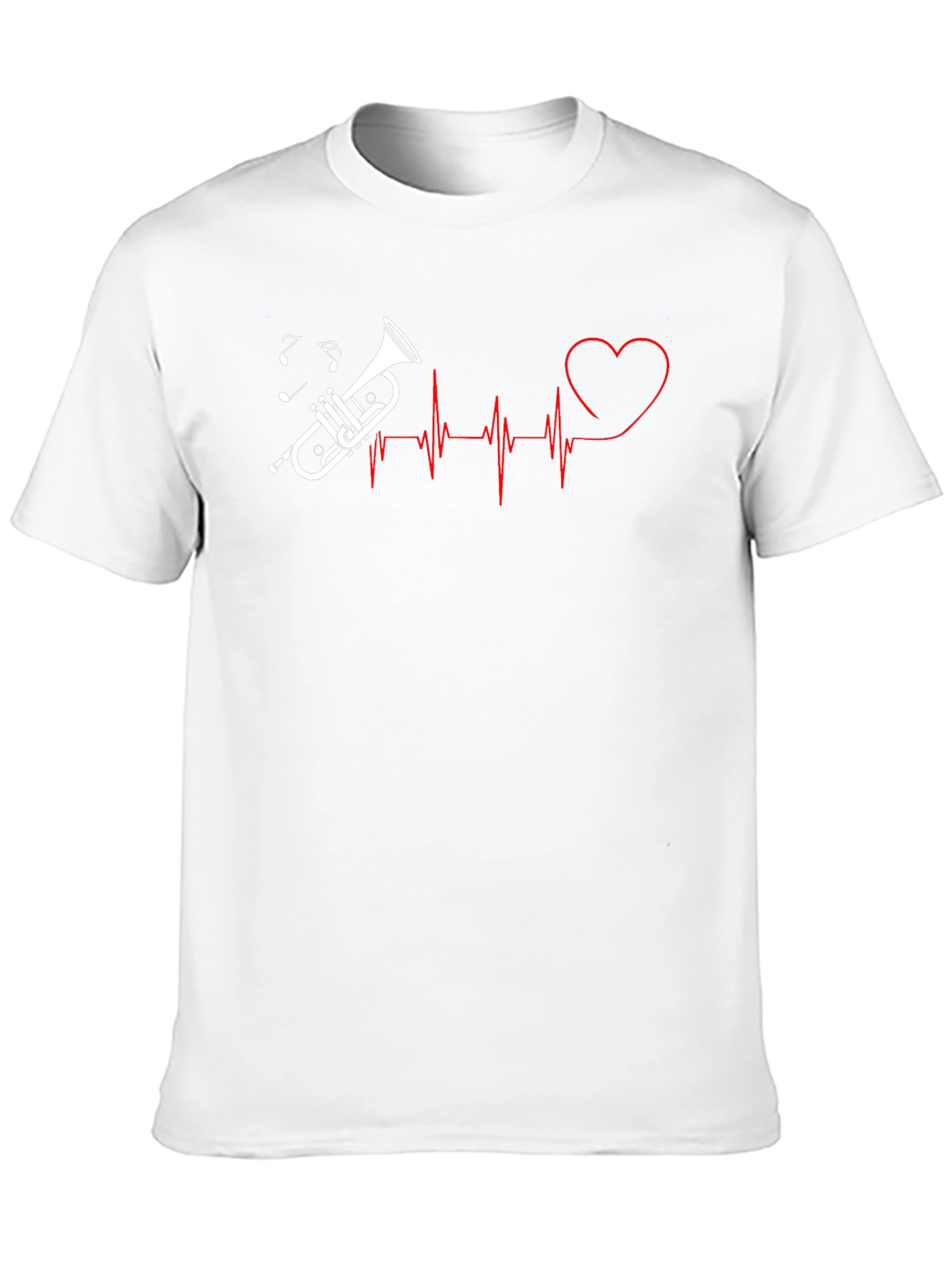 Black Music Heartbeat T-Shirt view 10