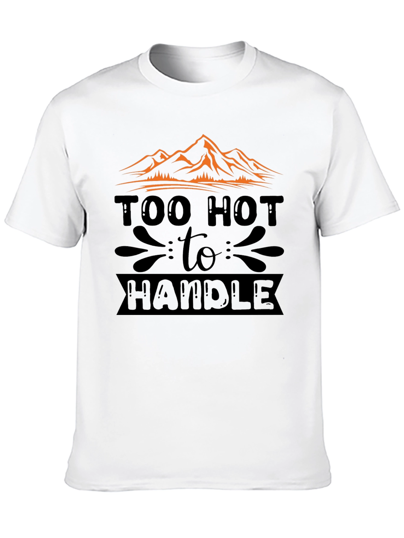 Black Too Hot To Handle Graphic Tee view 10