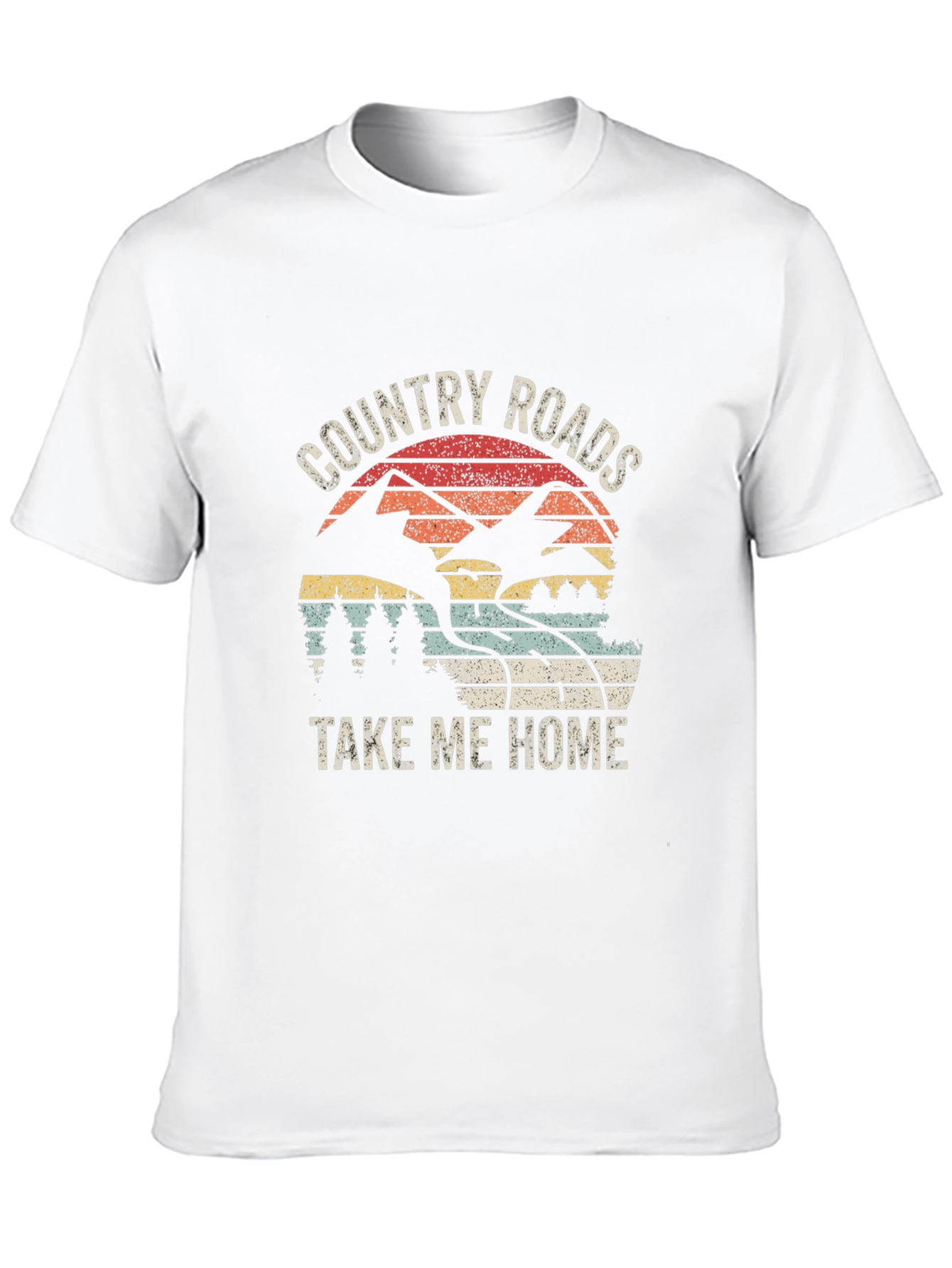 Black Country Roads T-Shirt - Take Me Home Black Tee view 10