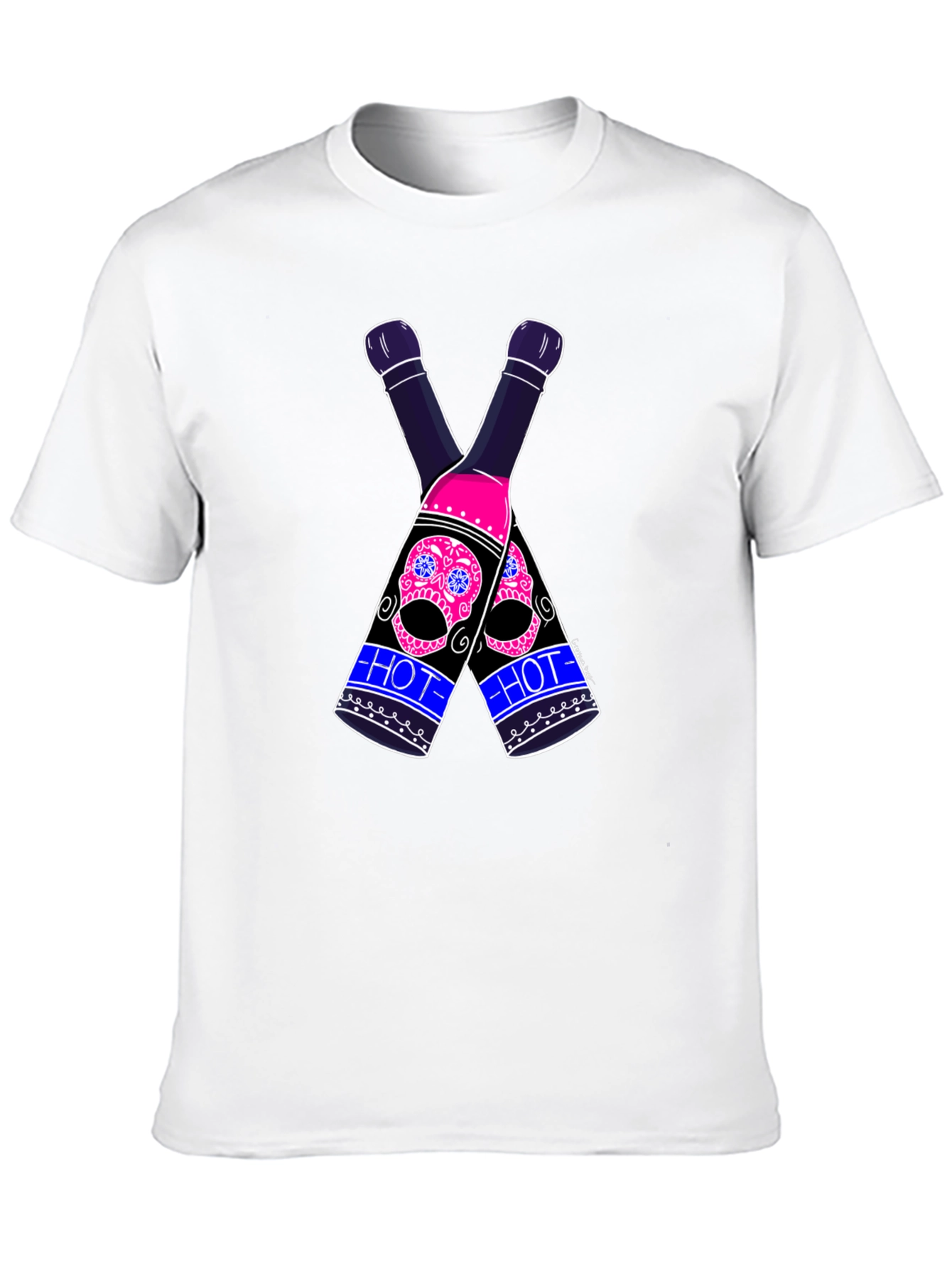 Black Skull Hot Sauce T-Shirt view 10