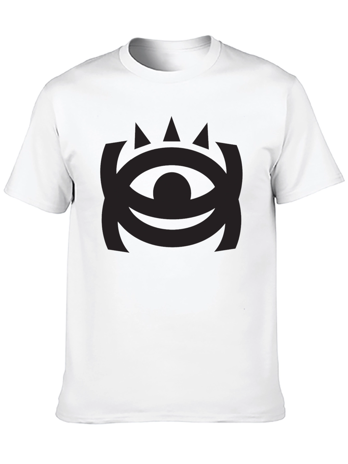Black Dark Eye Graphic Tee - Mens Black T-Shirt view 10
