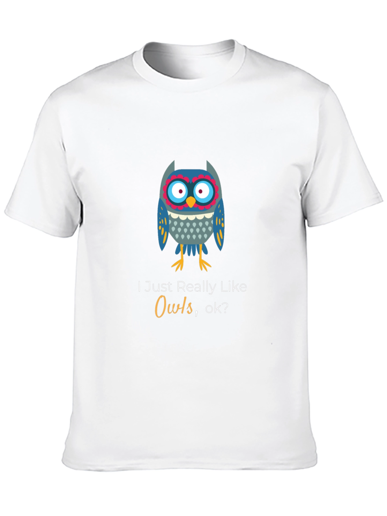 Black Owl Lover Black T-Shirt - Unisex Soft Cotton Tee view 10