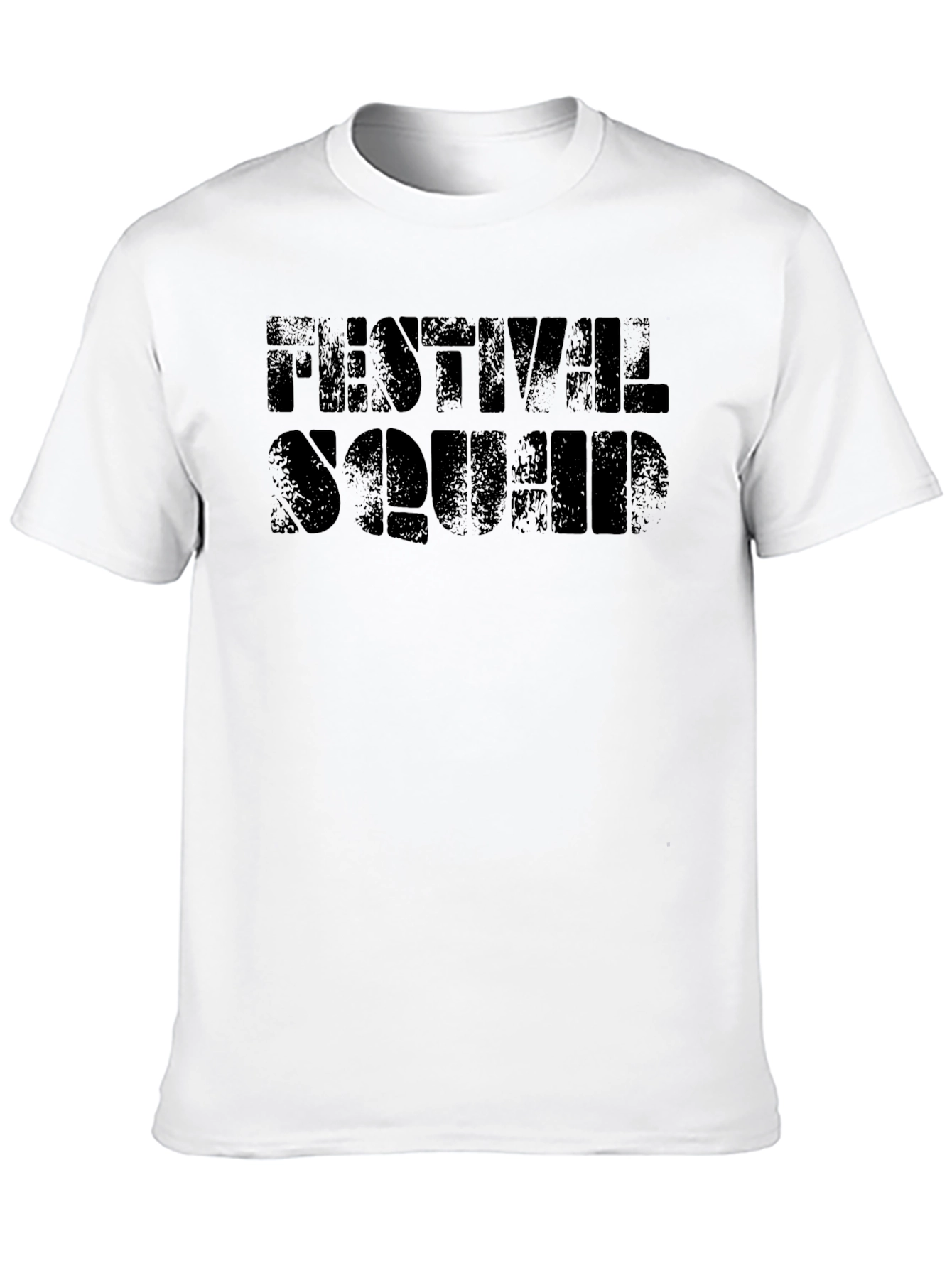 Black Festival Squad Tee - Black Crew Neck view 10