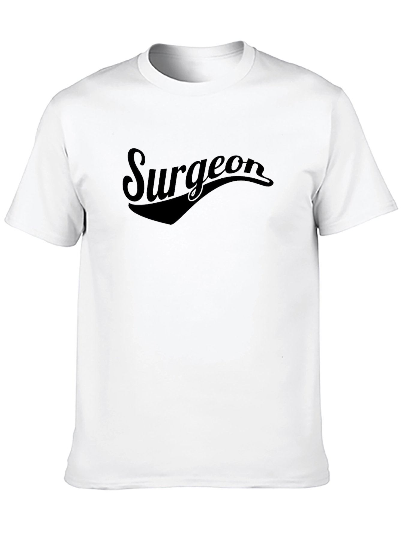 Black Surgeon Graphic Tee - Classic Style view 10