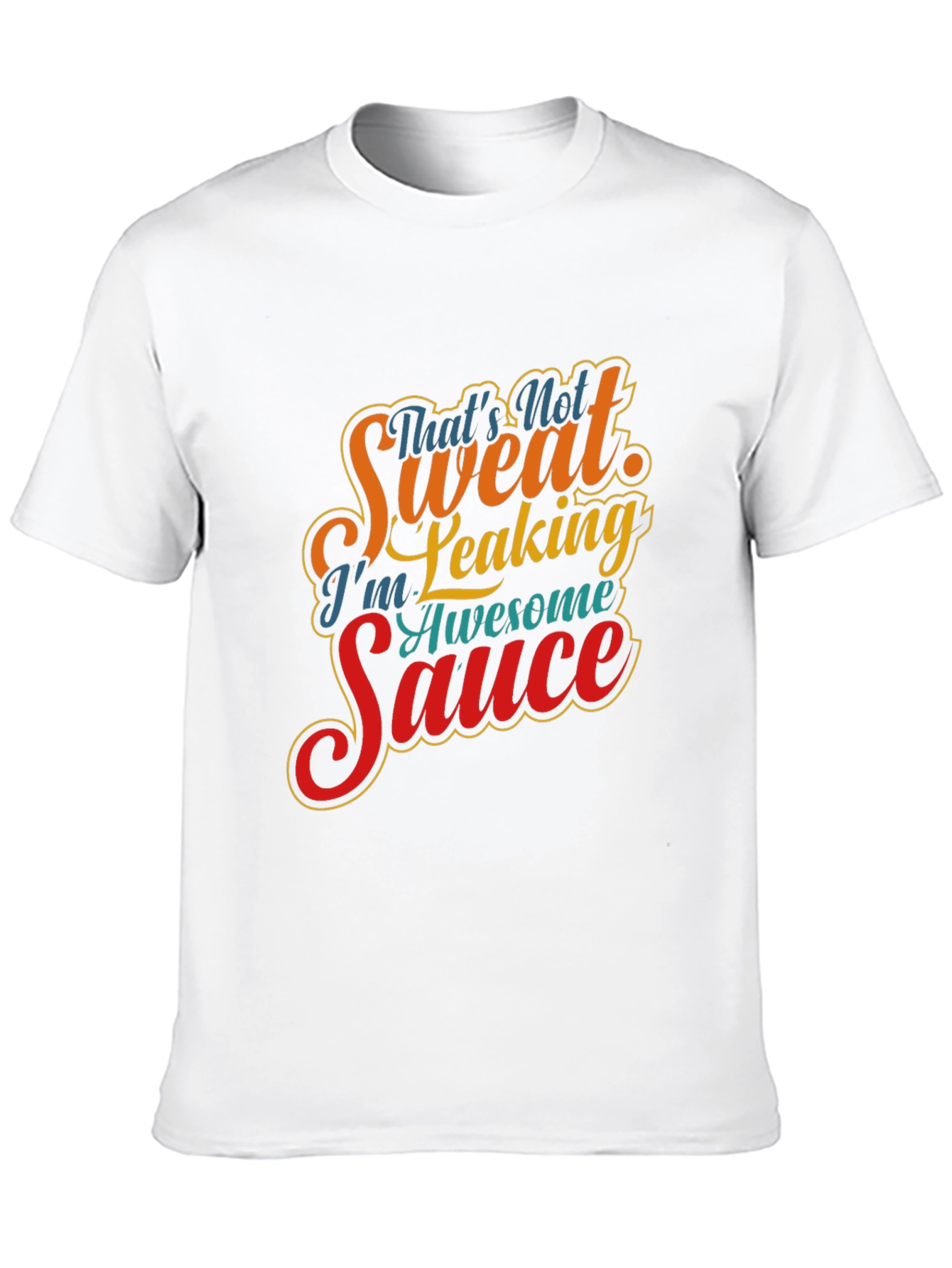 Black Awesome Sauce Graphic Tee - Funny Novelty Shirt view 10