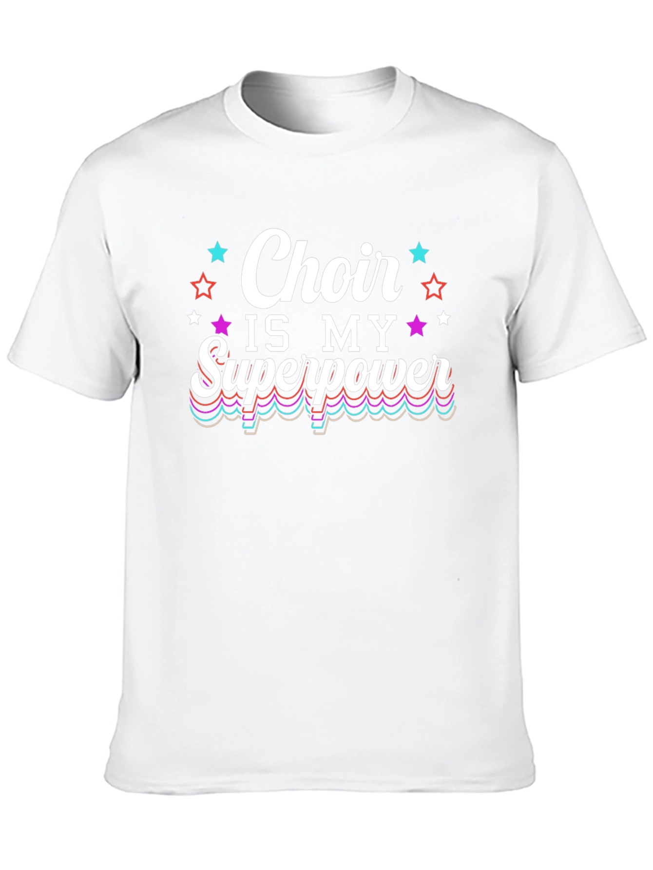 Black Choir is My Superpower Graphic Tee view 10