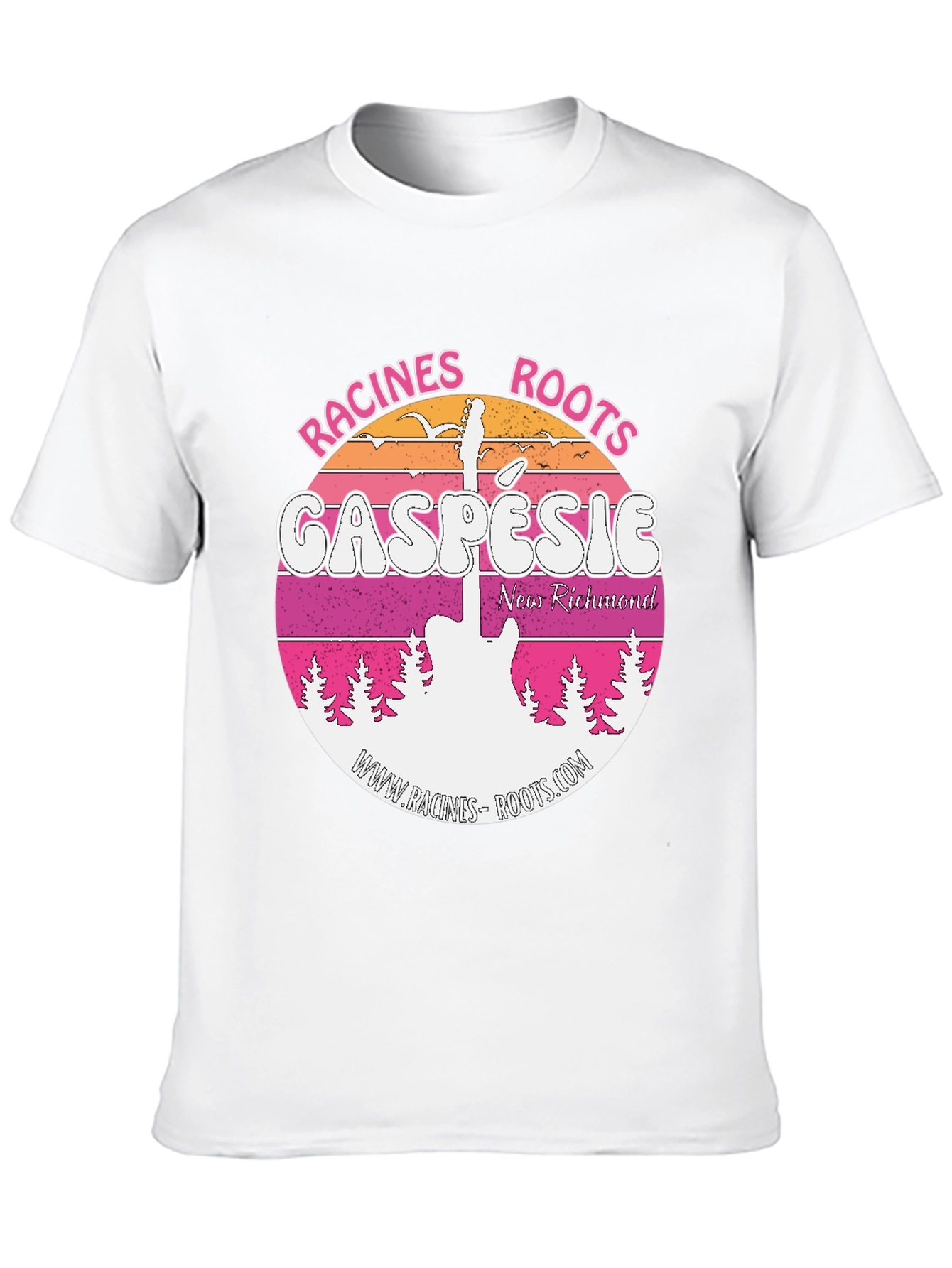Black Racines Roots Gaspesie Black T-Shirt view 10