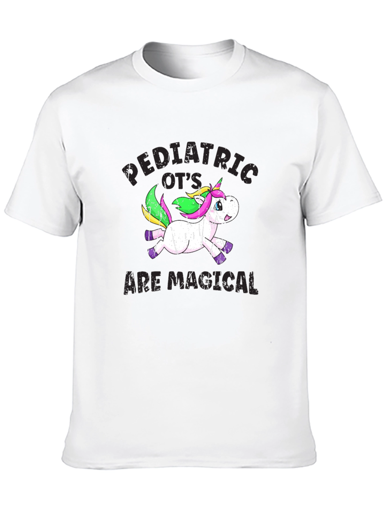 Pediatric OT's Are Magical T-Shirt Unicorn Design - 10