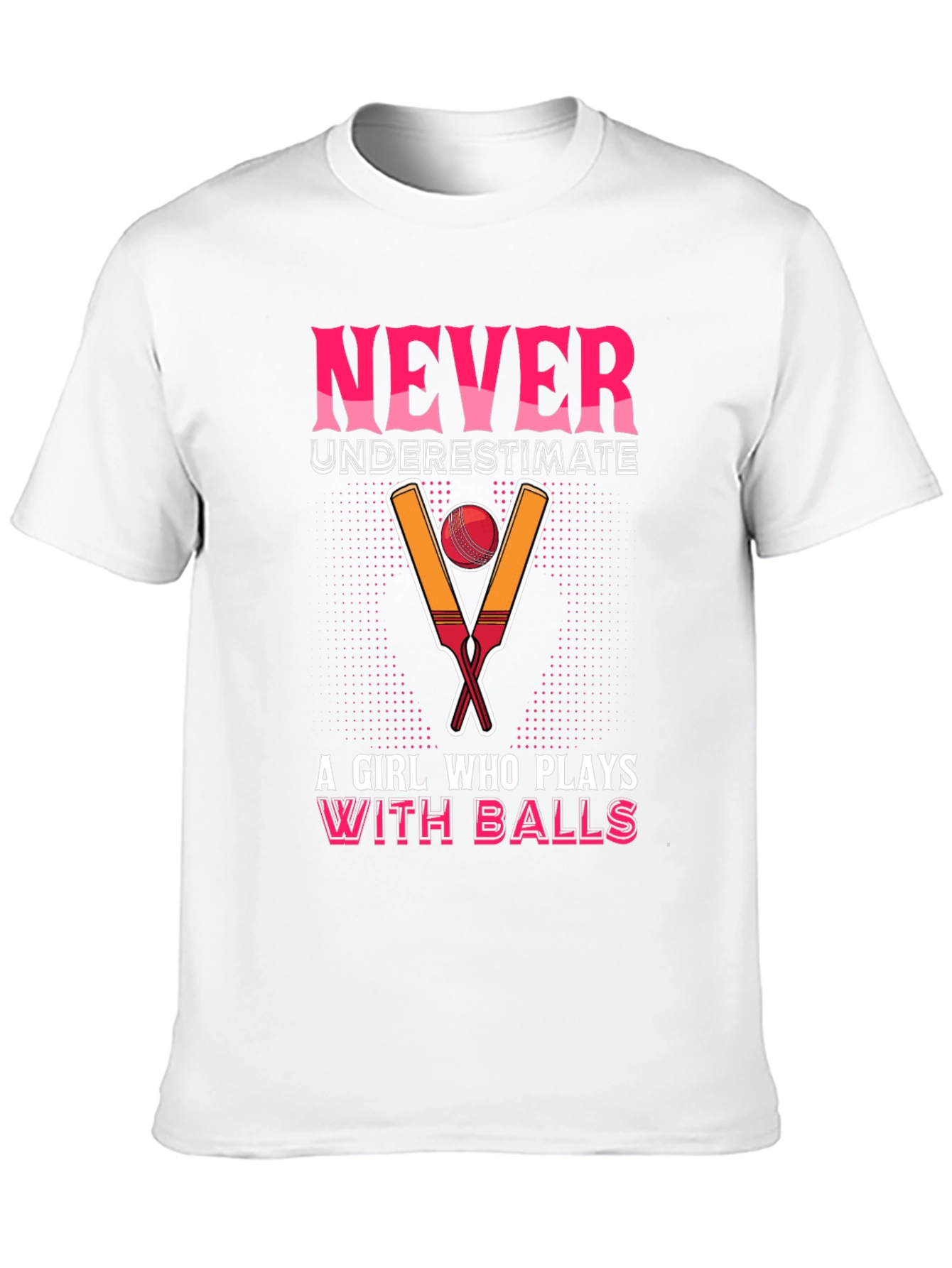 Black Never Underestimate A Girl Who Plays With Balls T-Shirt view 10