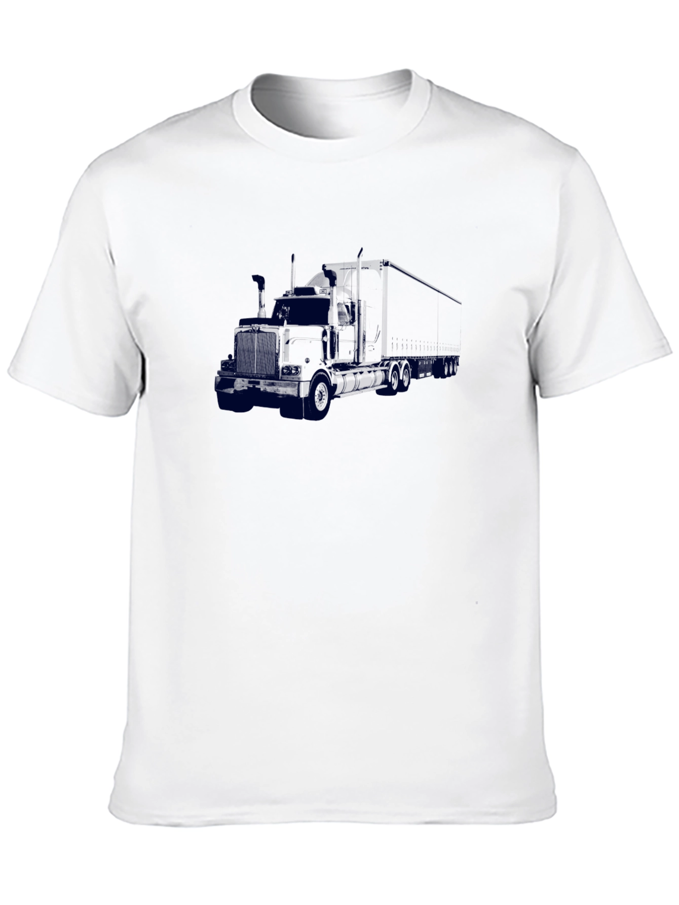 Black Truck Graphic Tee - Classic Black Short Sleeve view 10