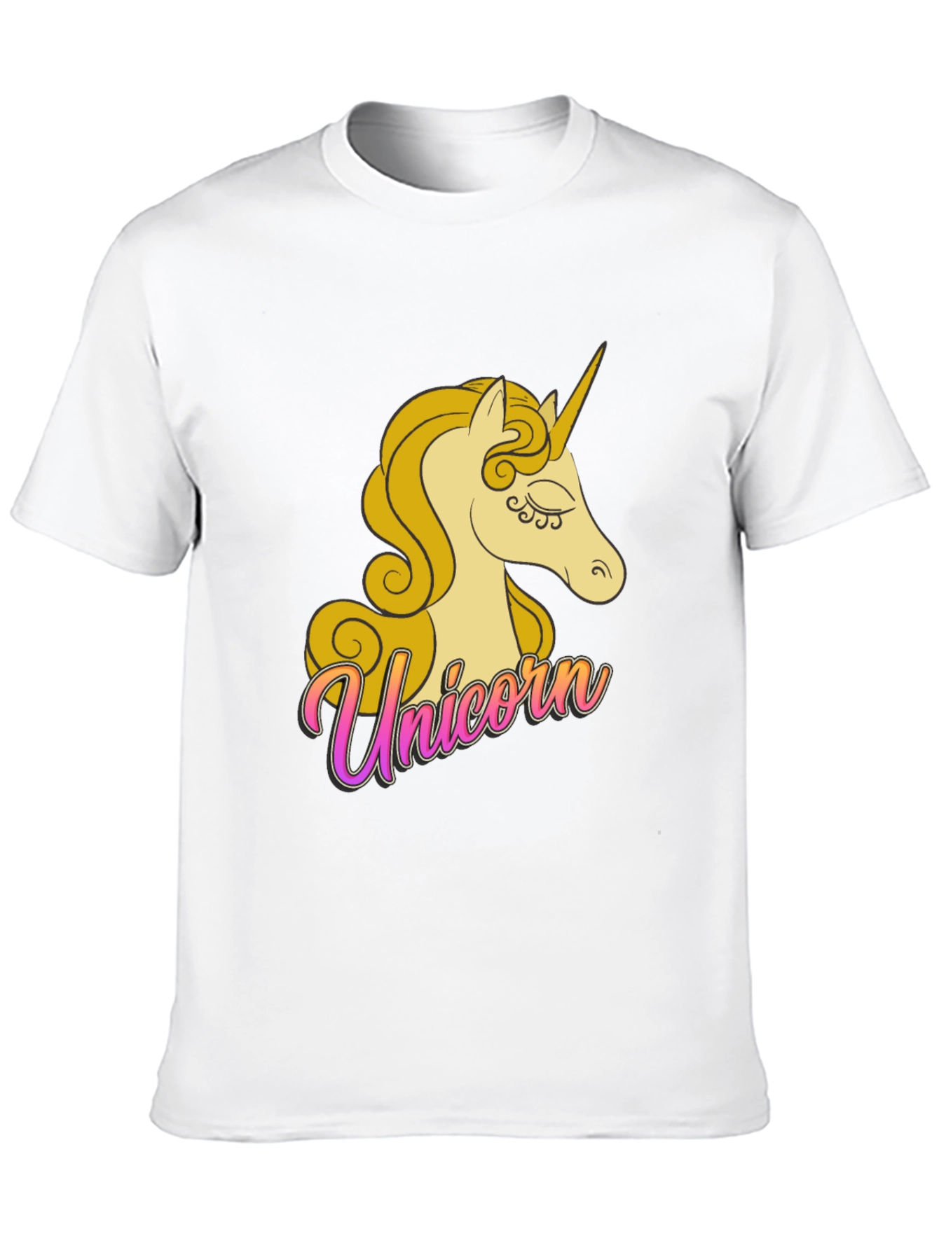 Black Unicorn Graphic Black T-Shirt - Magical Style view 10