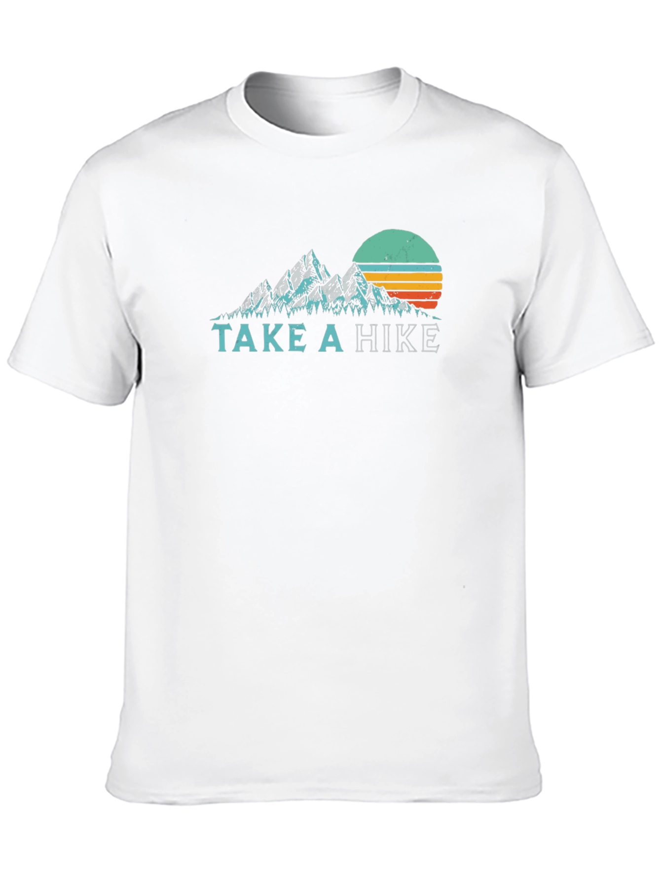 Black Take a Hike Retro Graphic Tee view 10