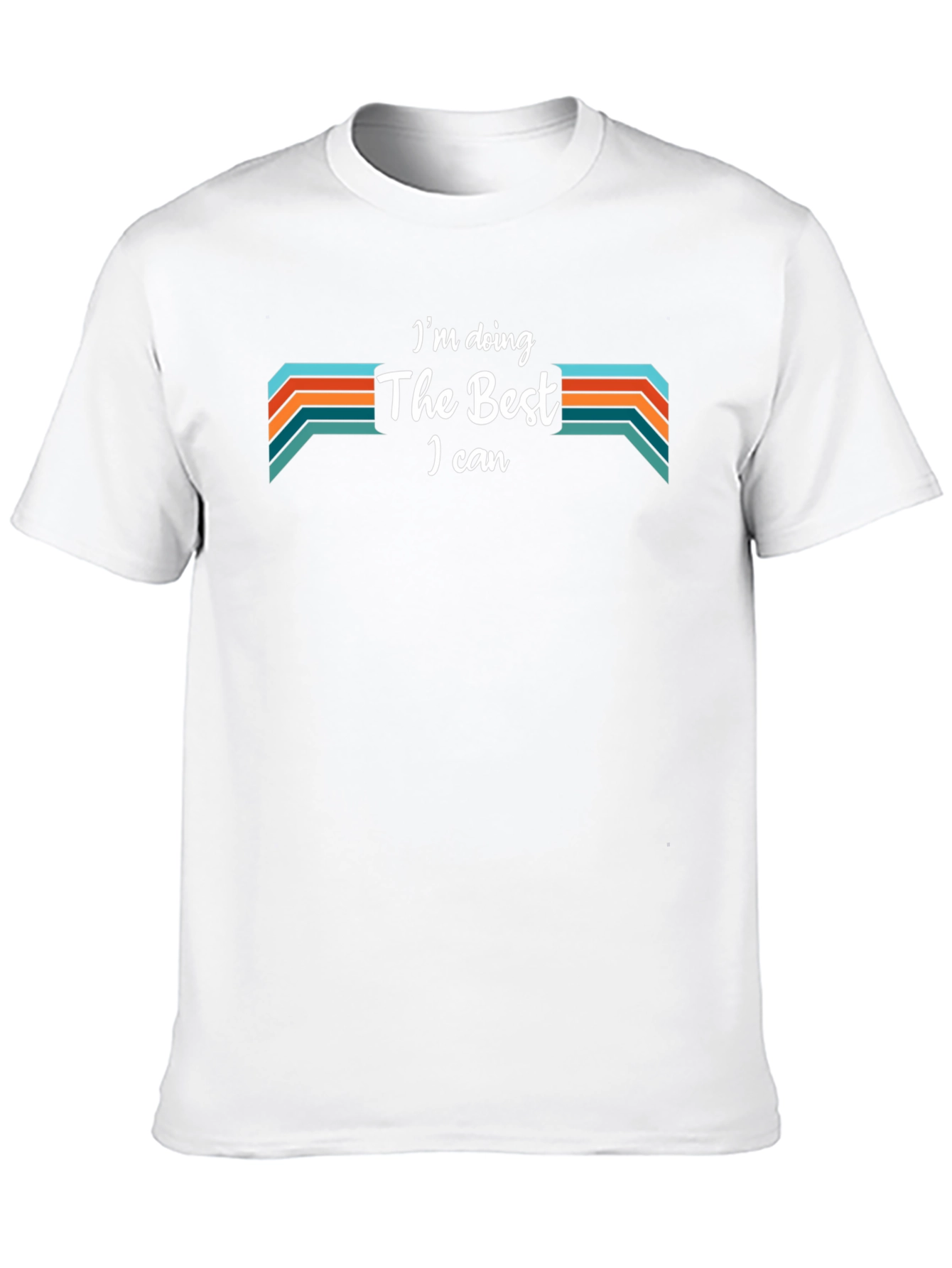 Black I'm Doing the Best I Can Graphic Tee view 10