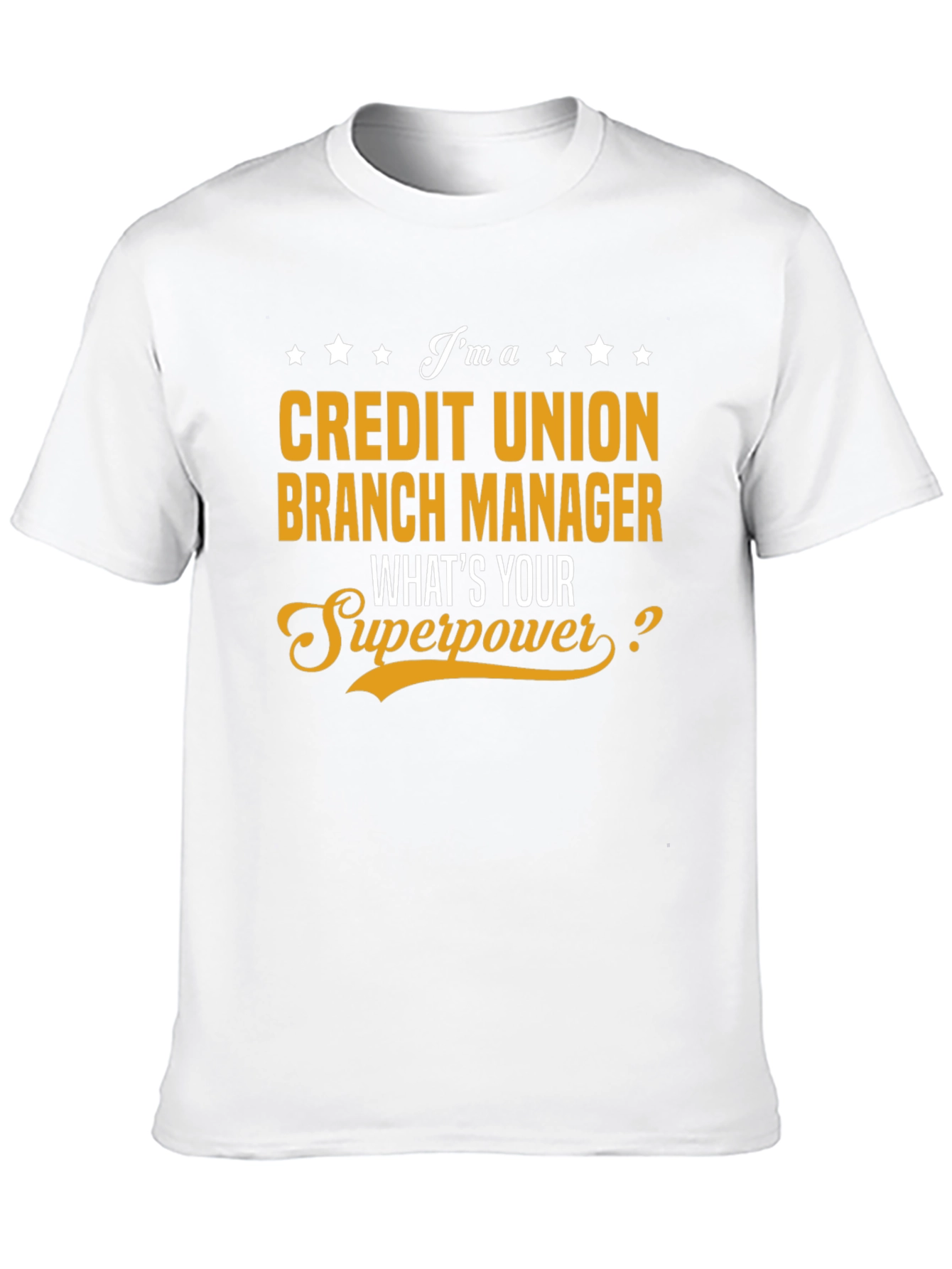 Black Credit Union Branch Manager Superpower T-Shirt view 10