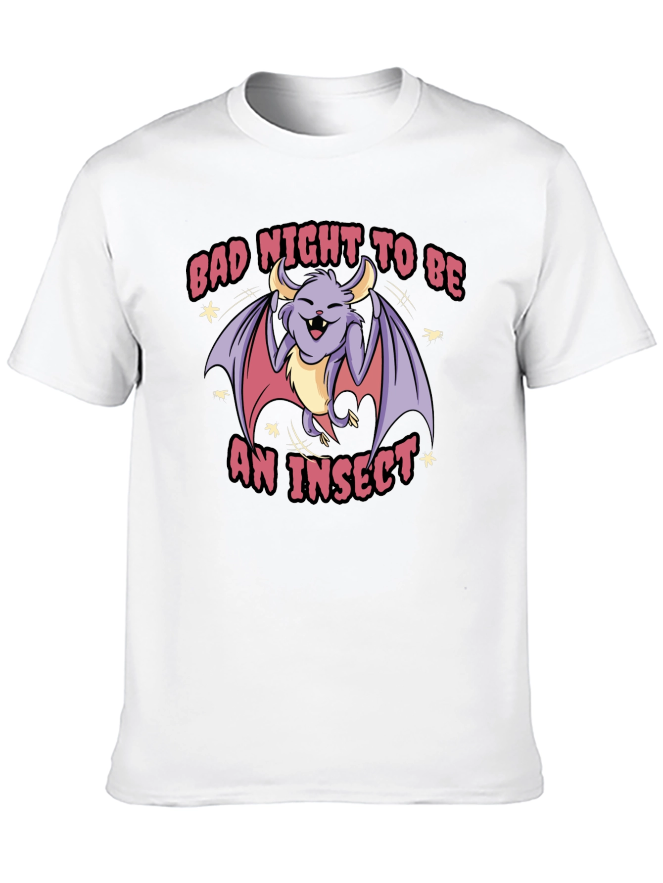 Black Bad Night To Be An Insect T-Shirt view 10