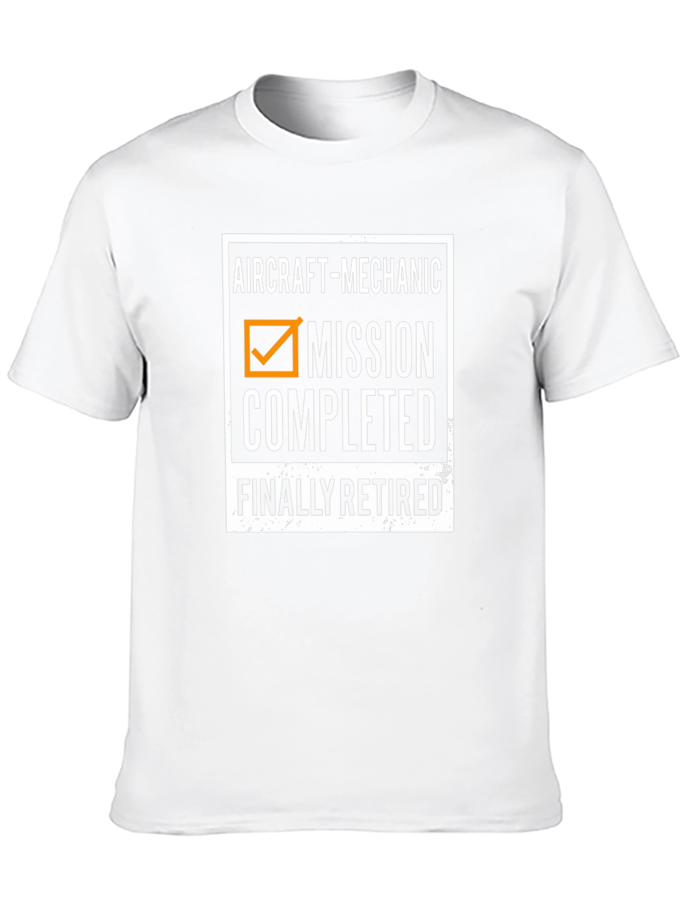 Black Aircraft Mechanic Retirement T-Shirt view 10