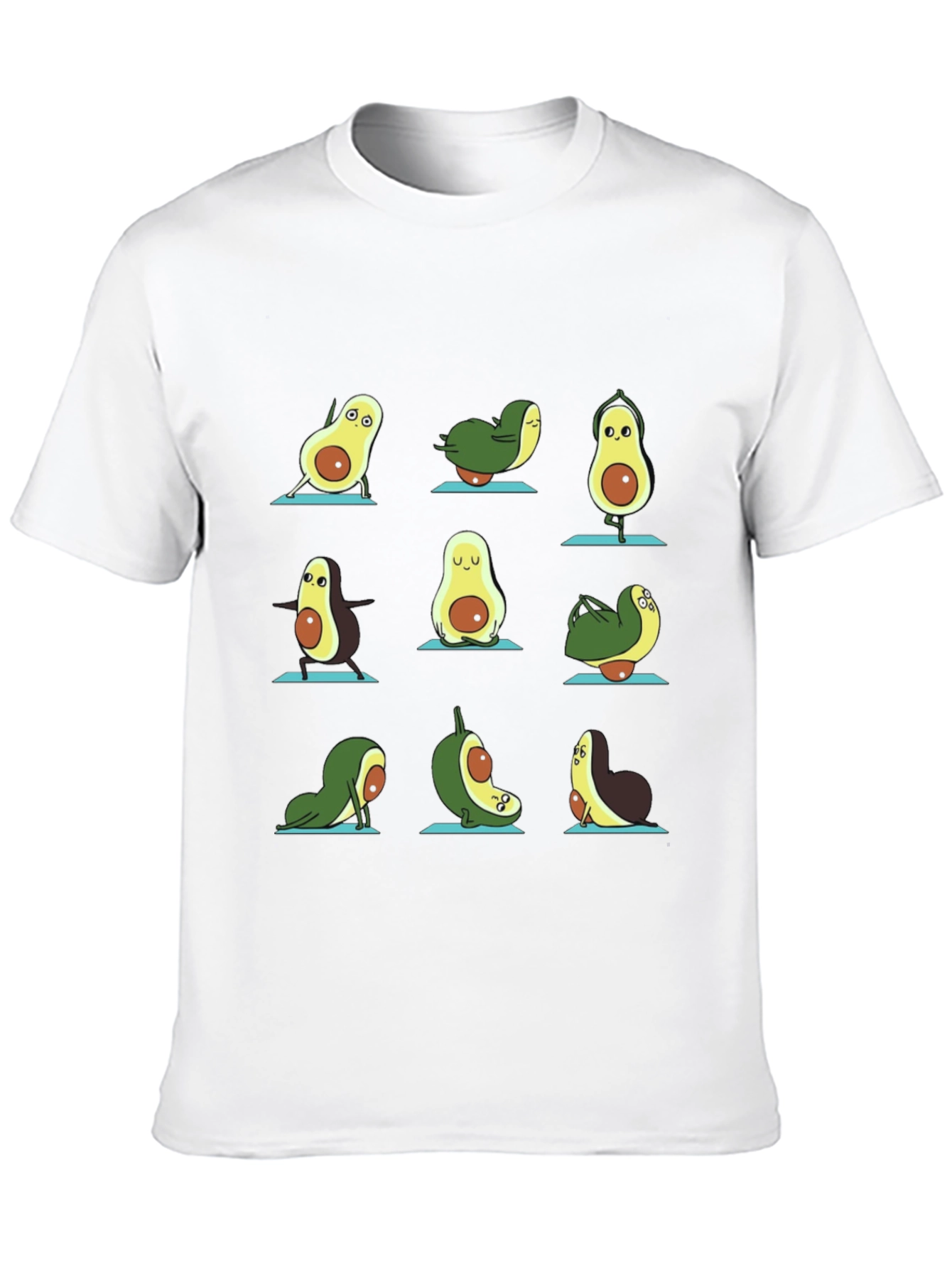 Black Avocado Yoga T-Shirt view 10