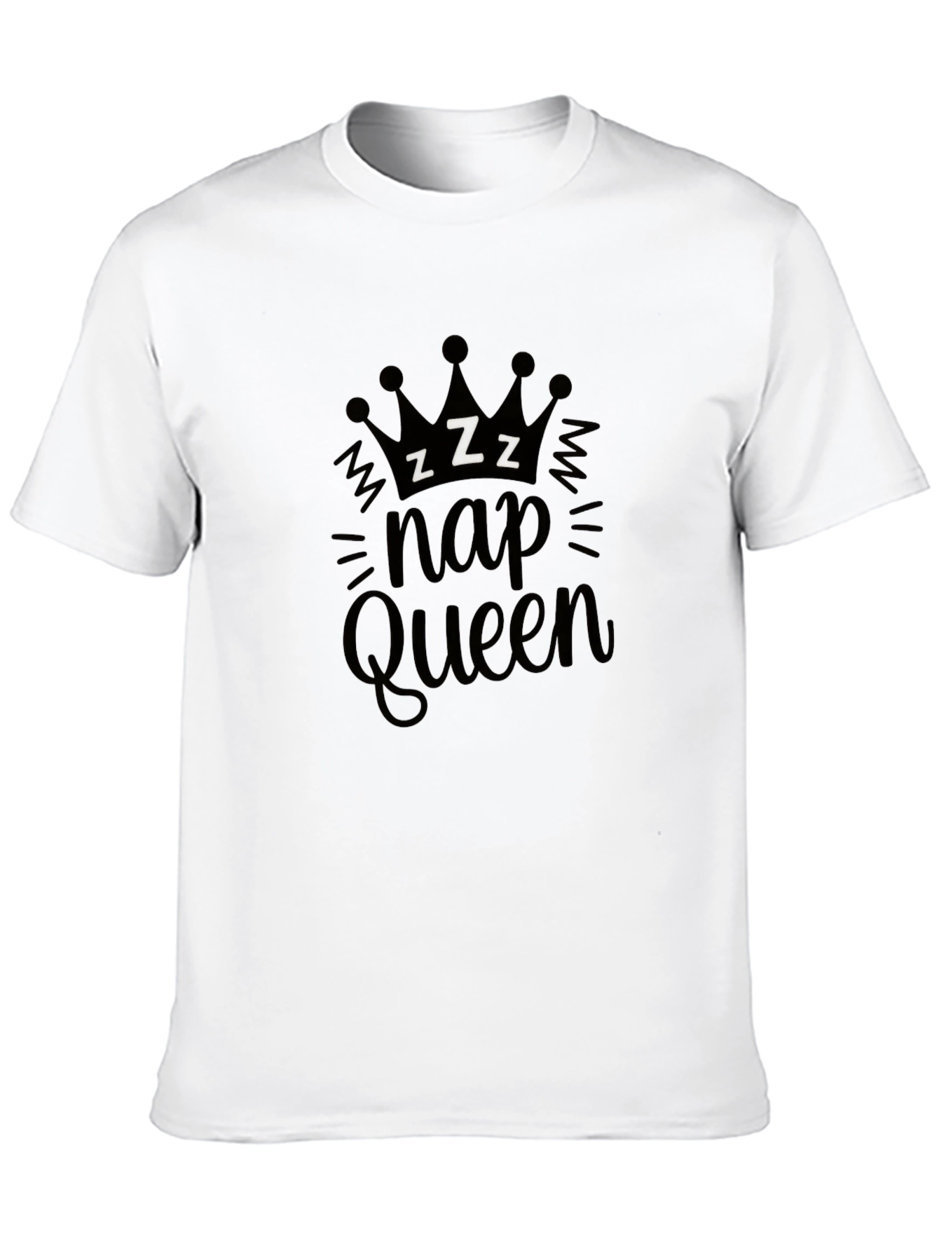 Black Nap Queen Black Graphic Tee view 10