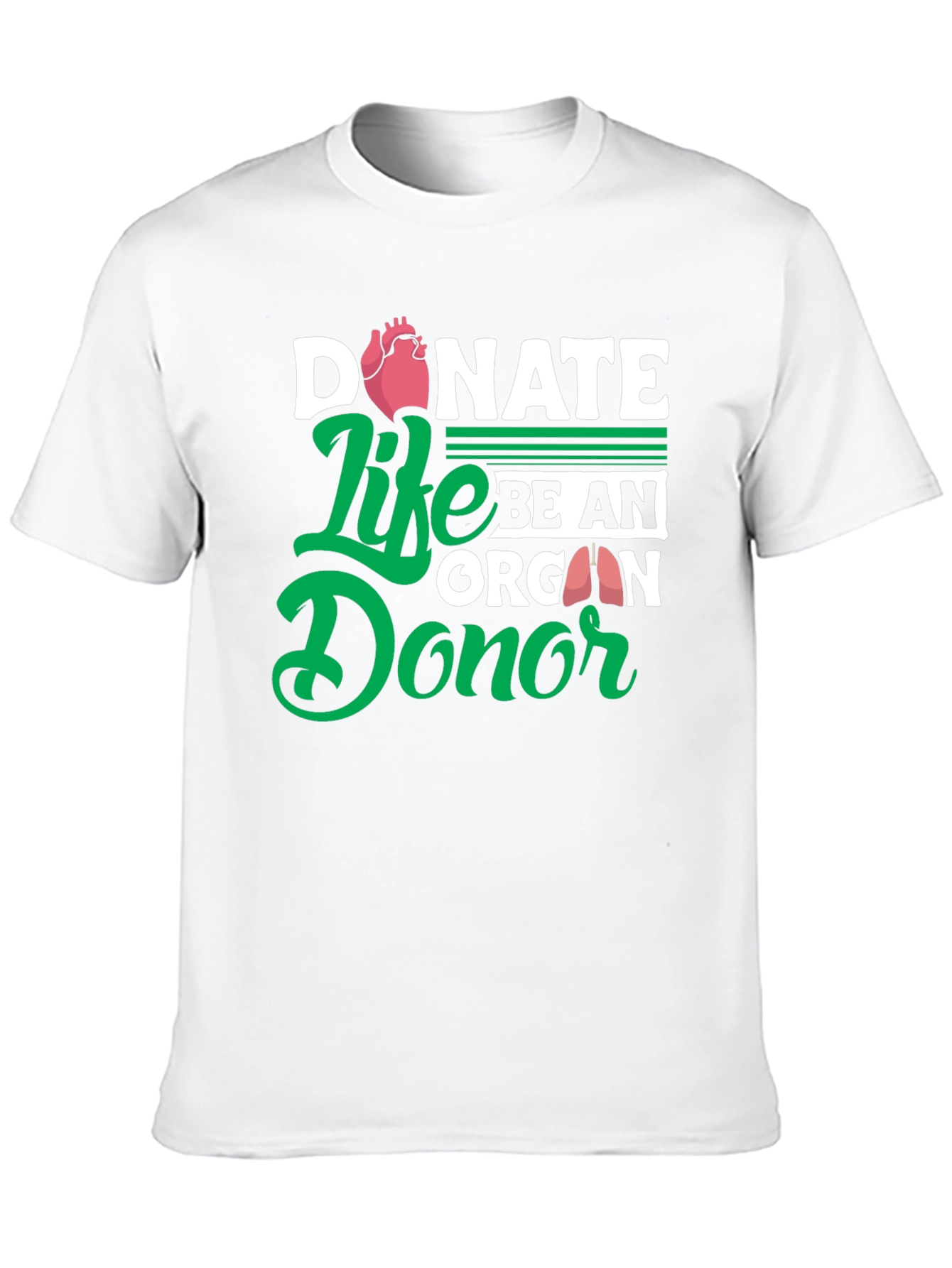 Donate Life Organ Donor Graphic T-Shirt - 10