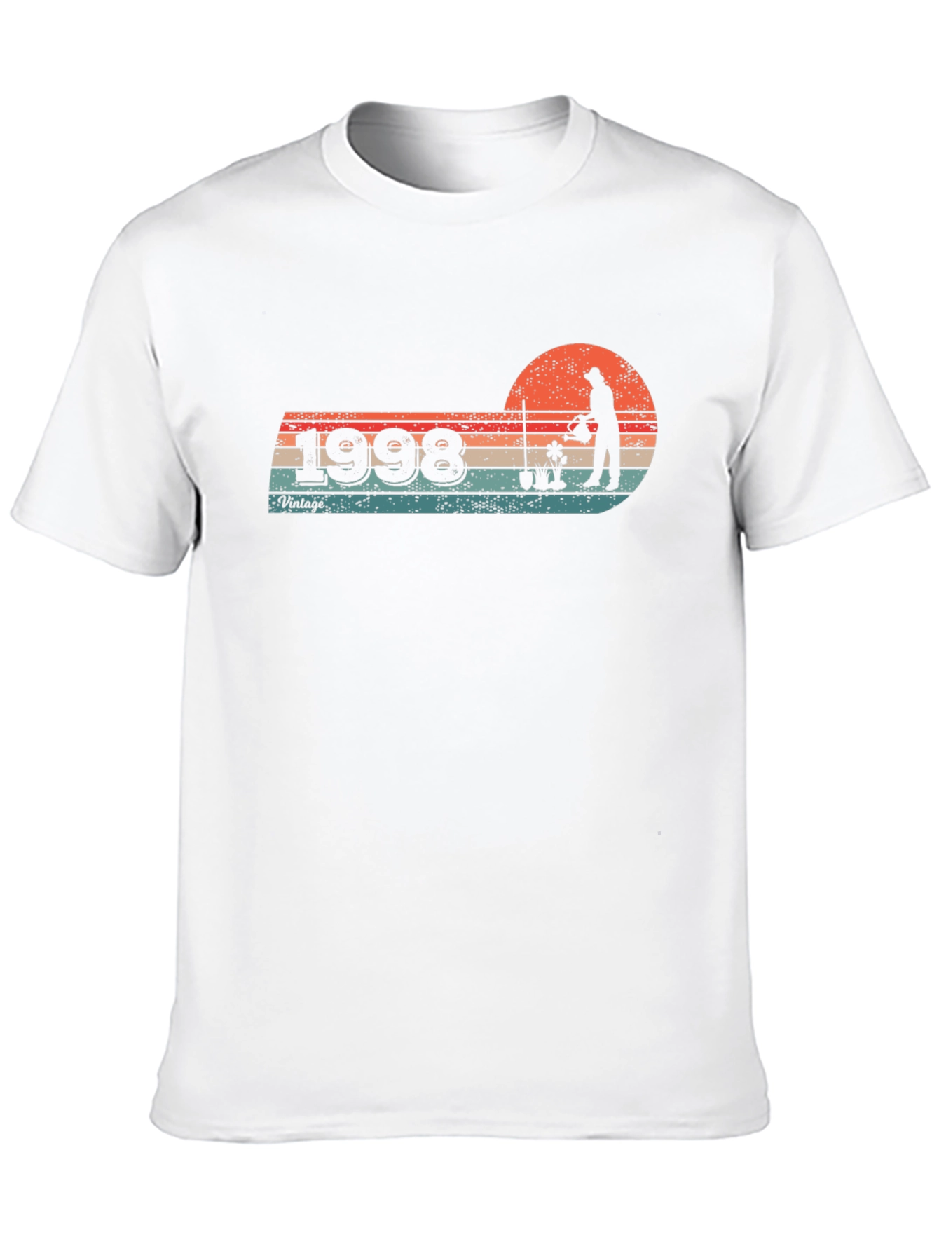 Black Vintage 1998 Gardening T-Shirt view 10