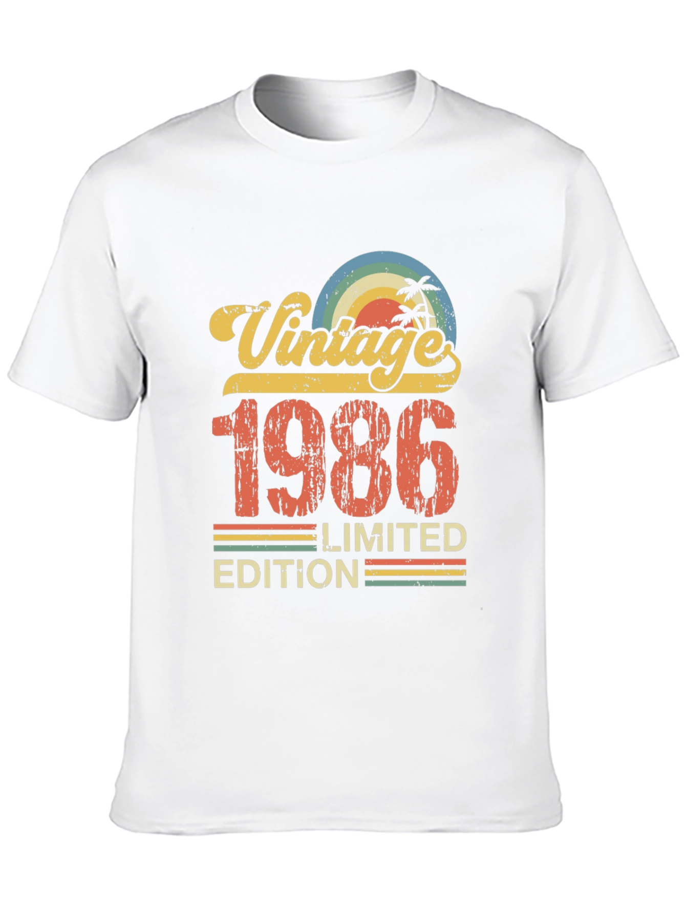 Black Vintage 1986 Limited Edition T-Shirt view 10