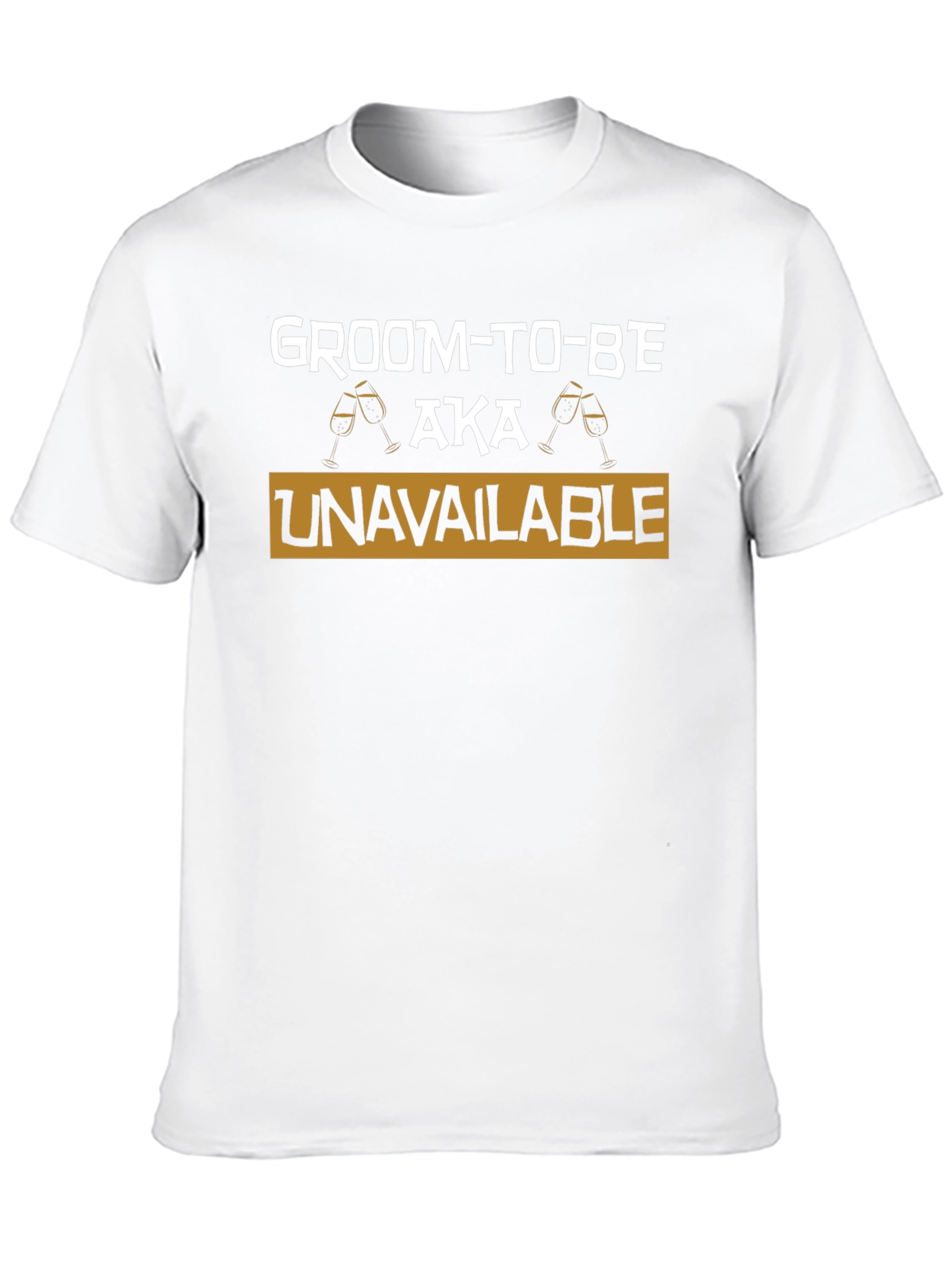 Black Groom-To-Be AKA Unavailable T-Shirt view 10